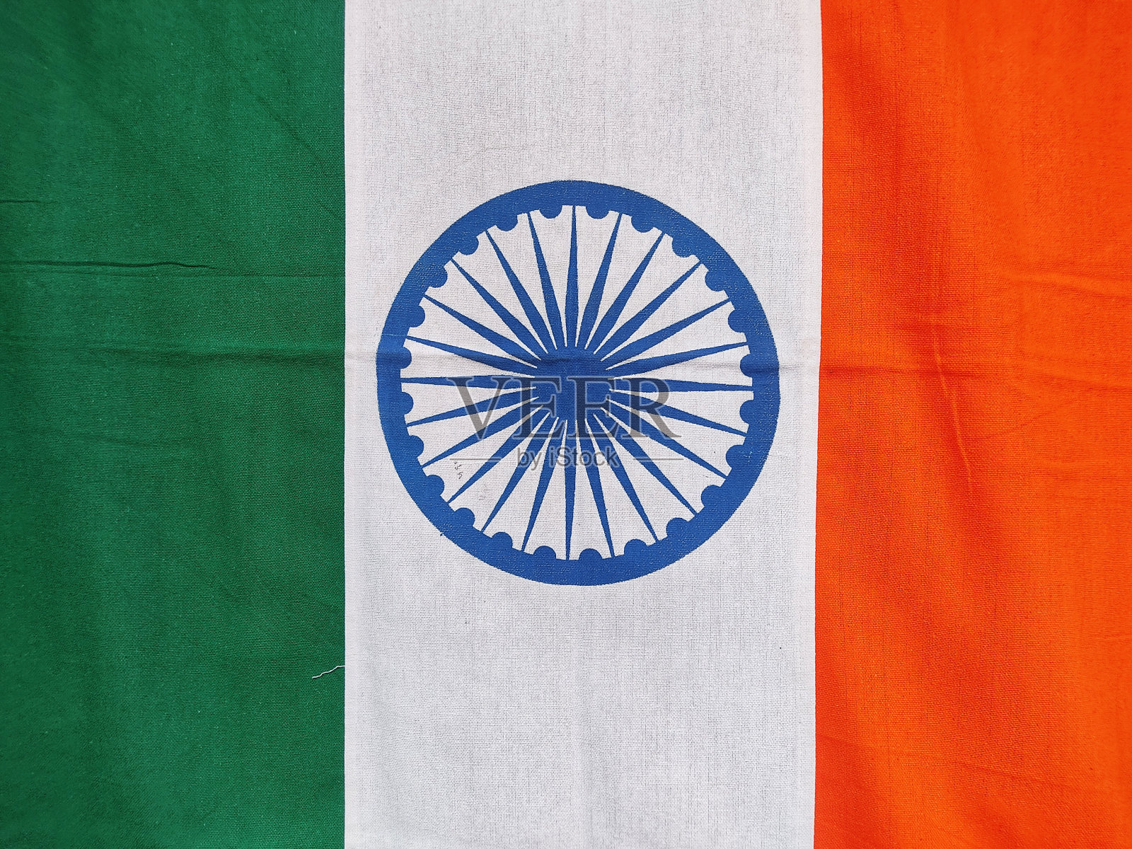 印度独立日庆典用的国旗照片摄影图片