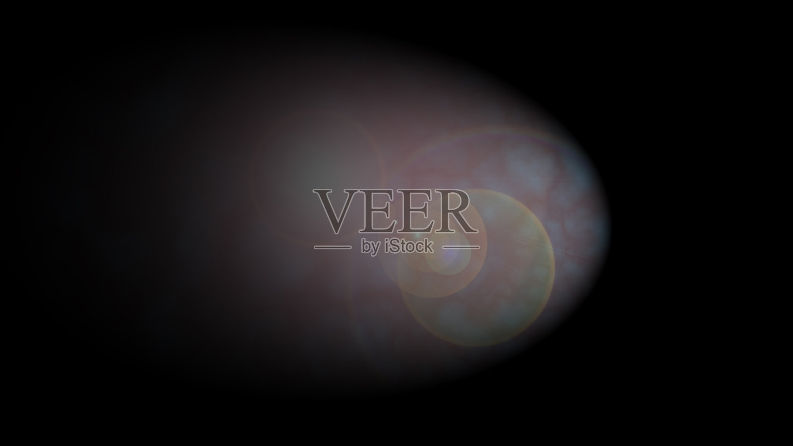 火星清晰的照片，正面有一些黑影照片摄影图片