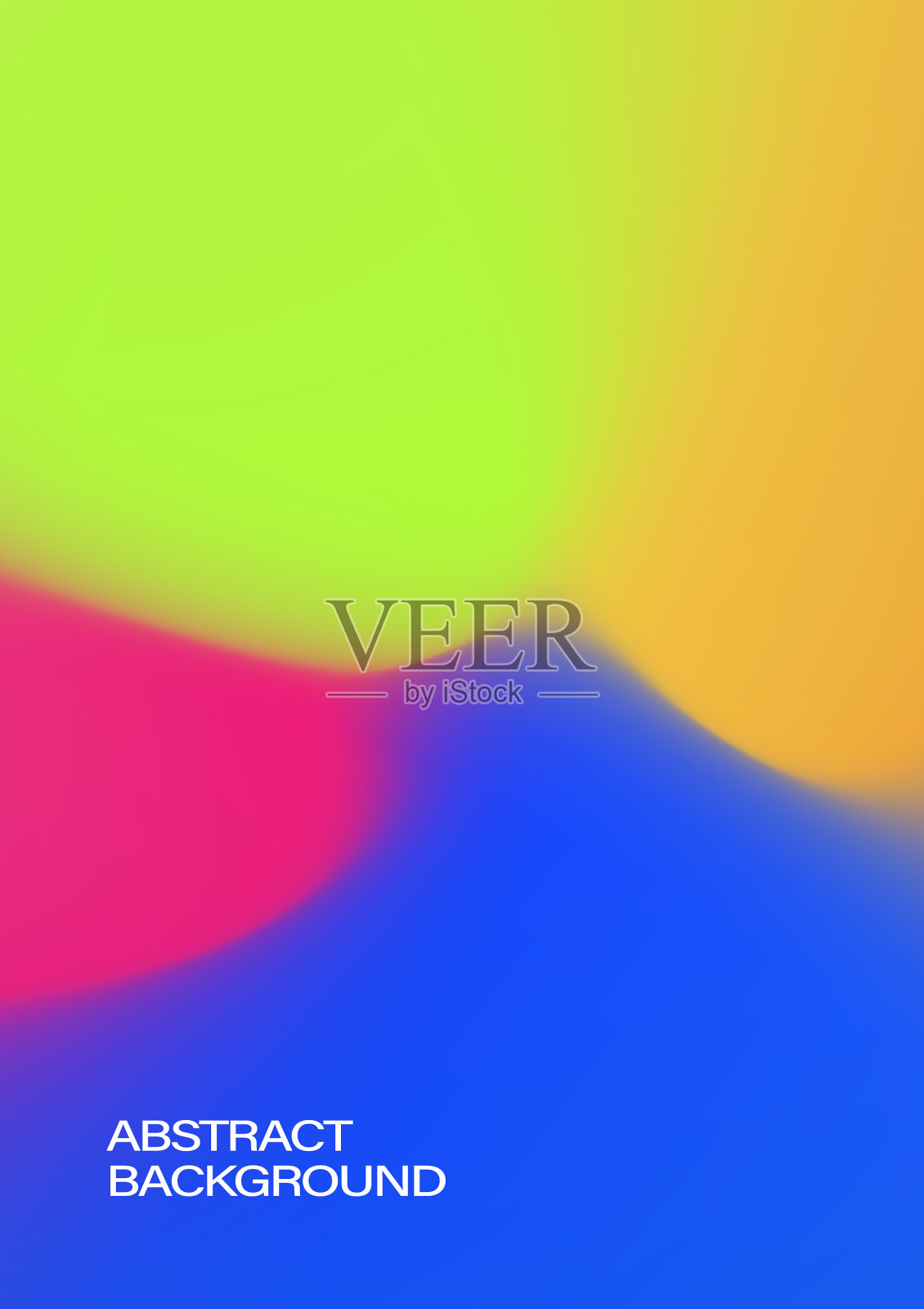 彩色梯度模糊抽象背景插画图片素材