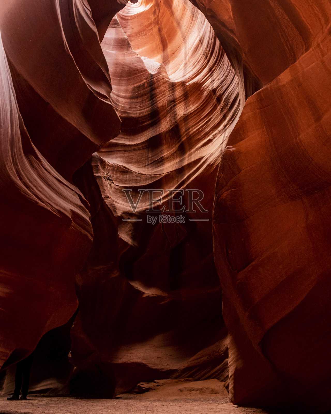 上羚羊沟峡谷照片摄影图片