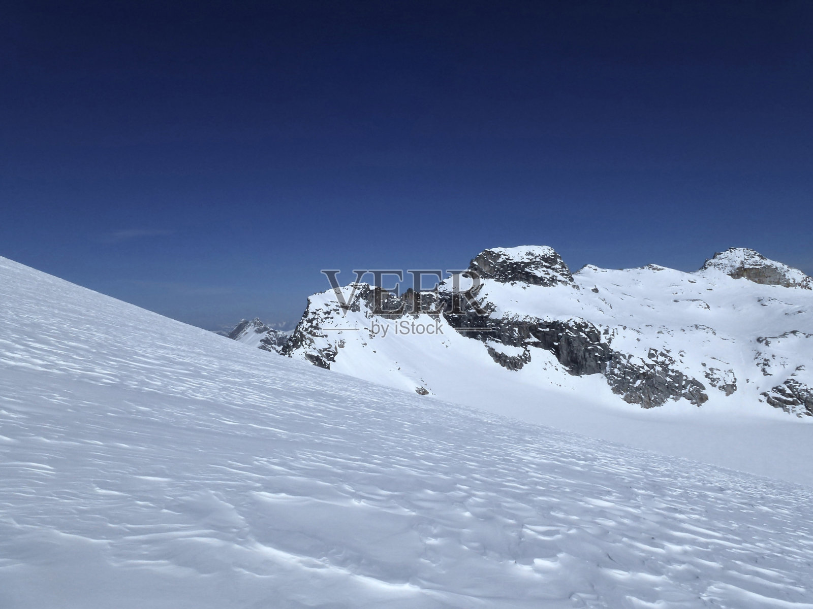 Stubacher Sonnblick山，高山滑雪之旅，蒂罗尔，奥地利照片摄影图片