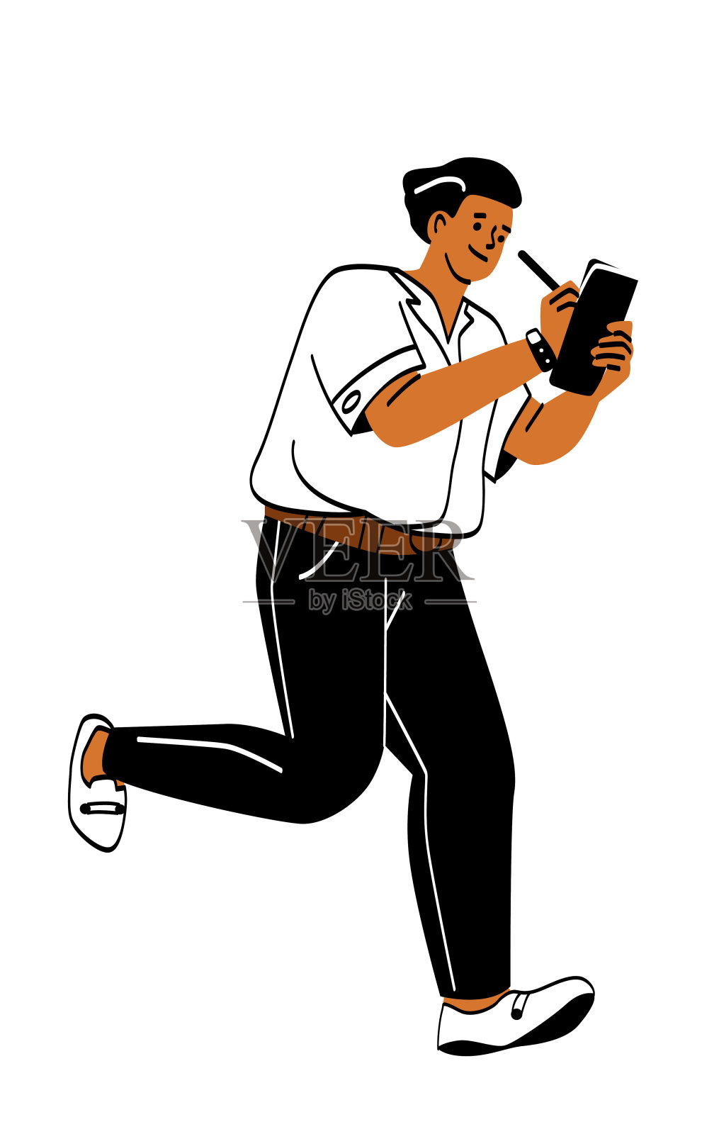 商业活动的概念插画图片素材