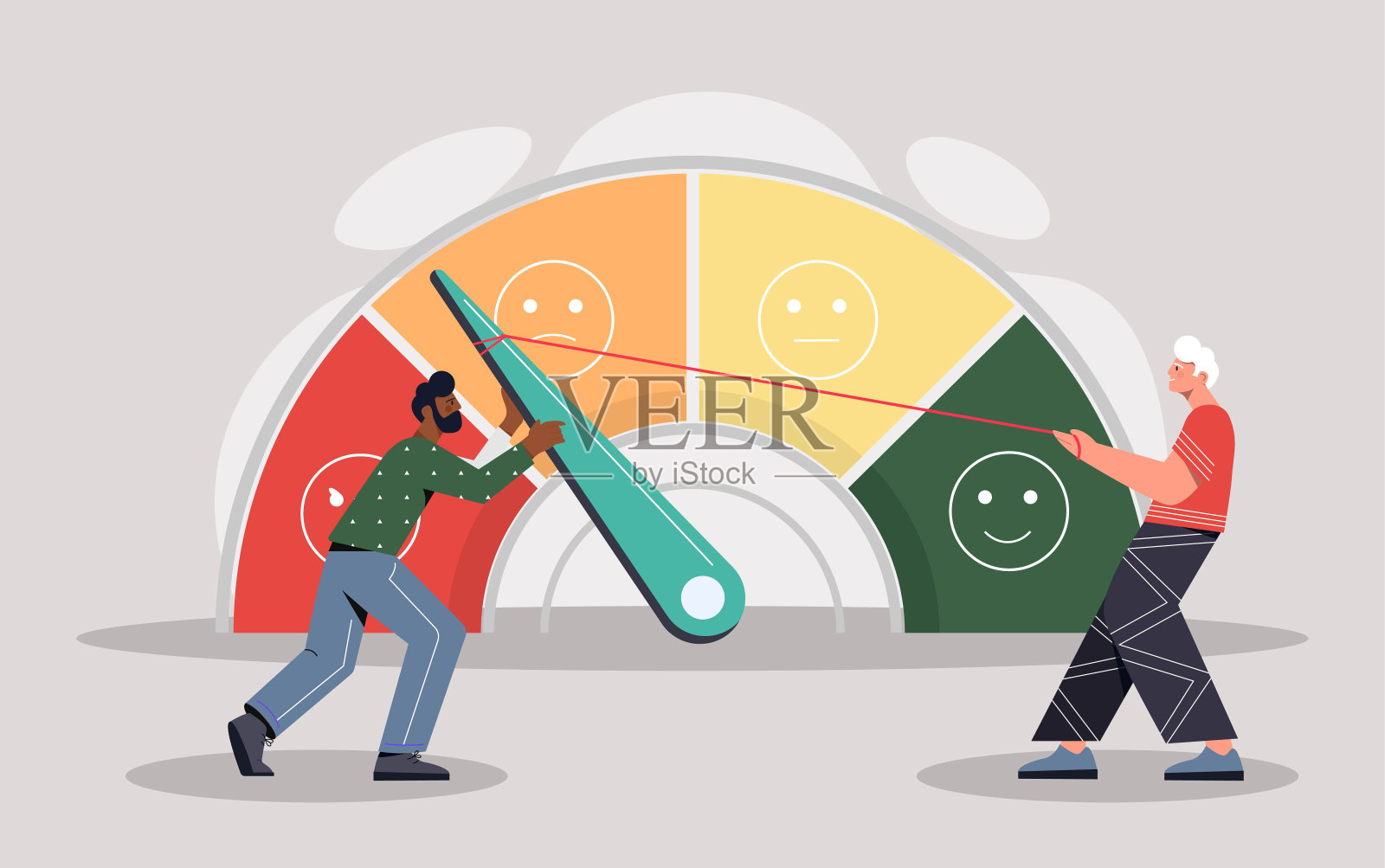 性能等级概念插画图片素材