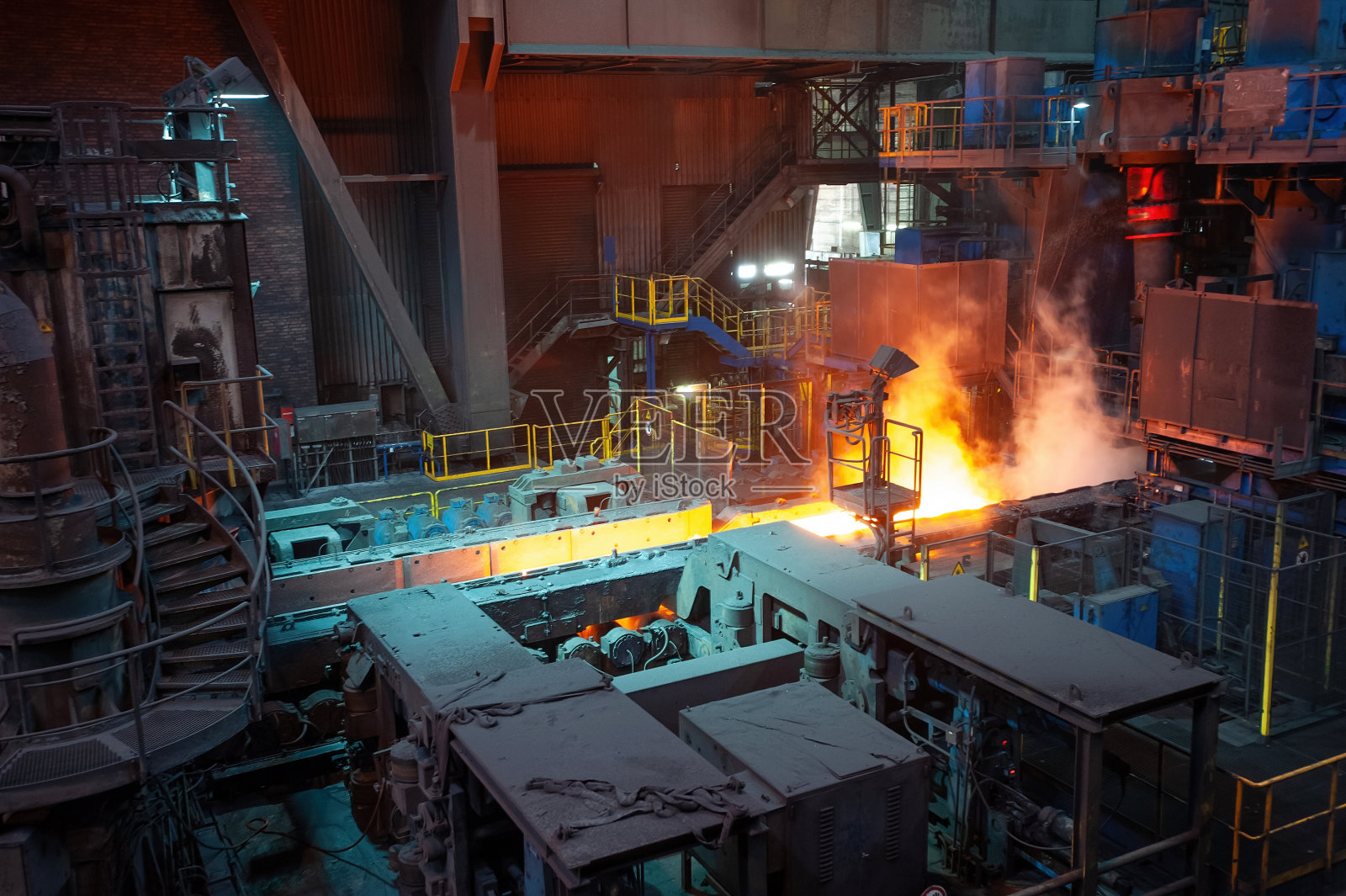 冶金工厂照片摄影图片