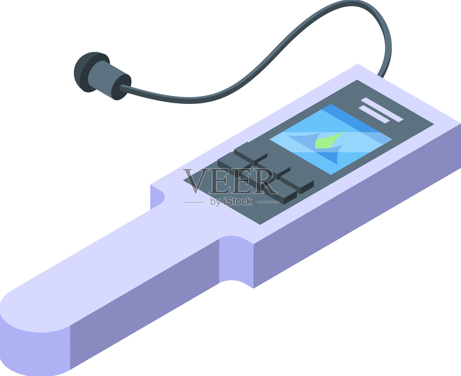 聋人设备图标等距助听器耳损失插画图片素材