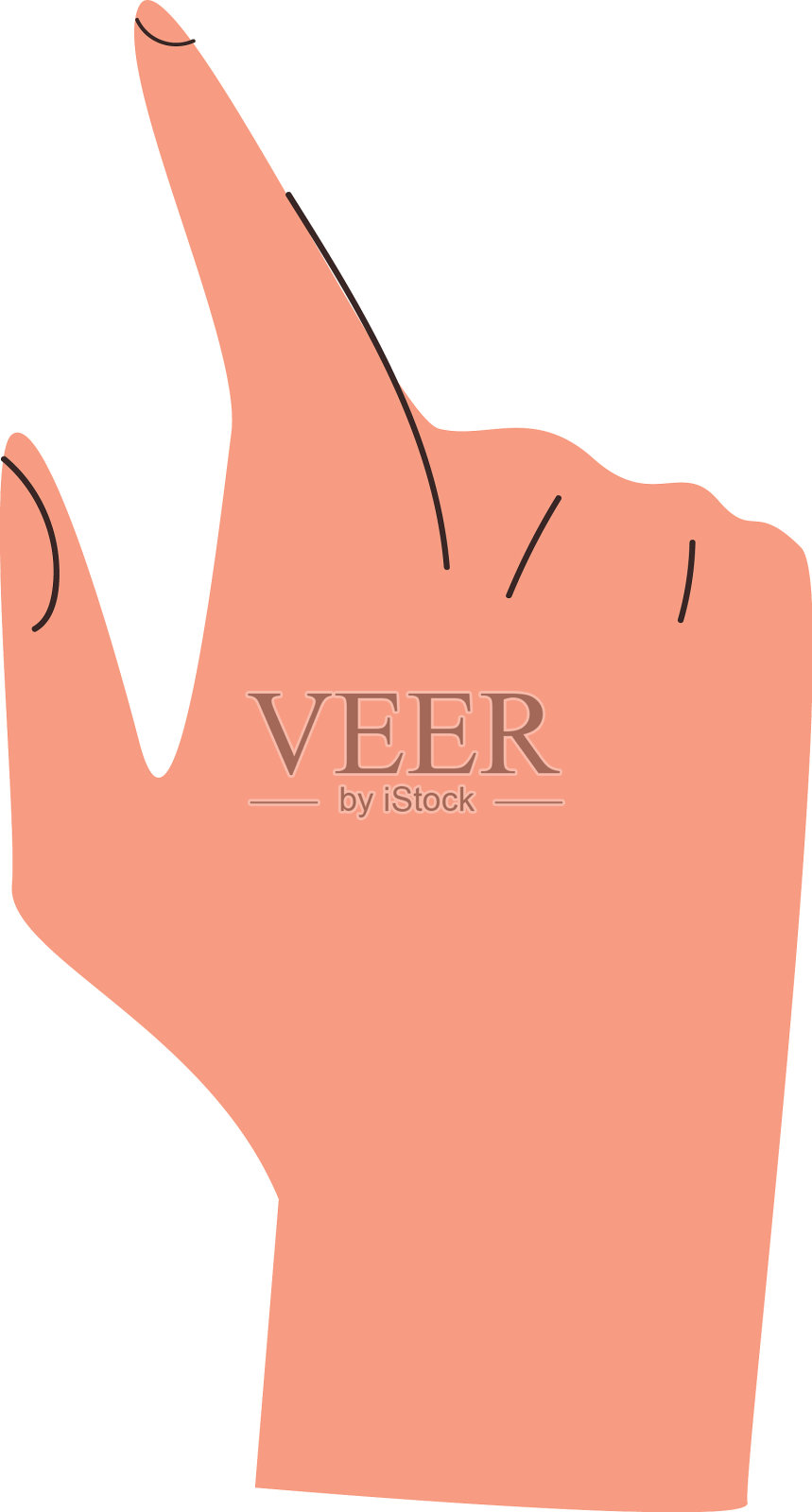 平指手设计元素图片