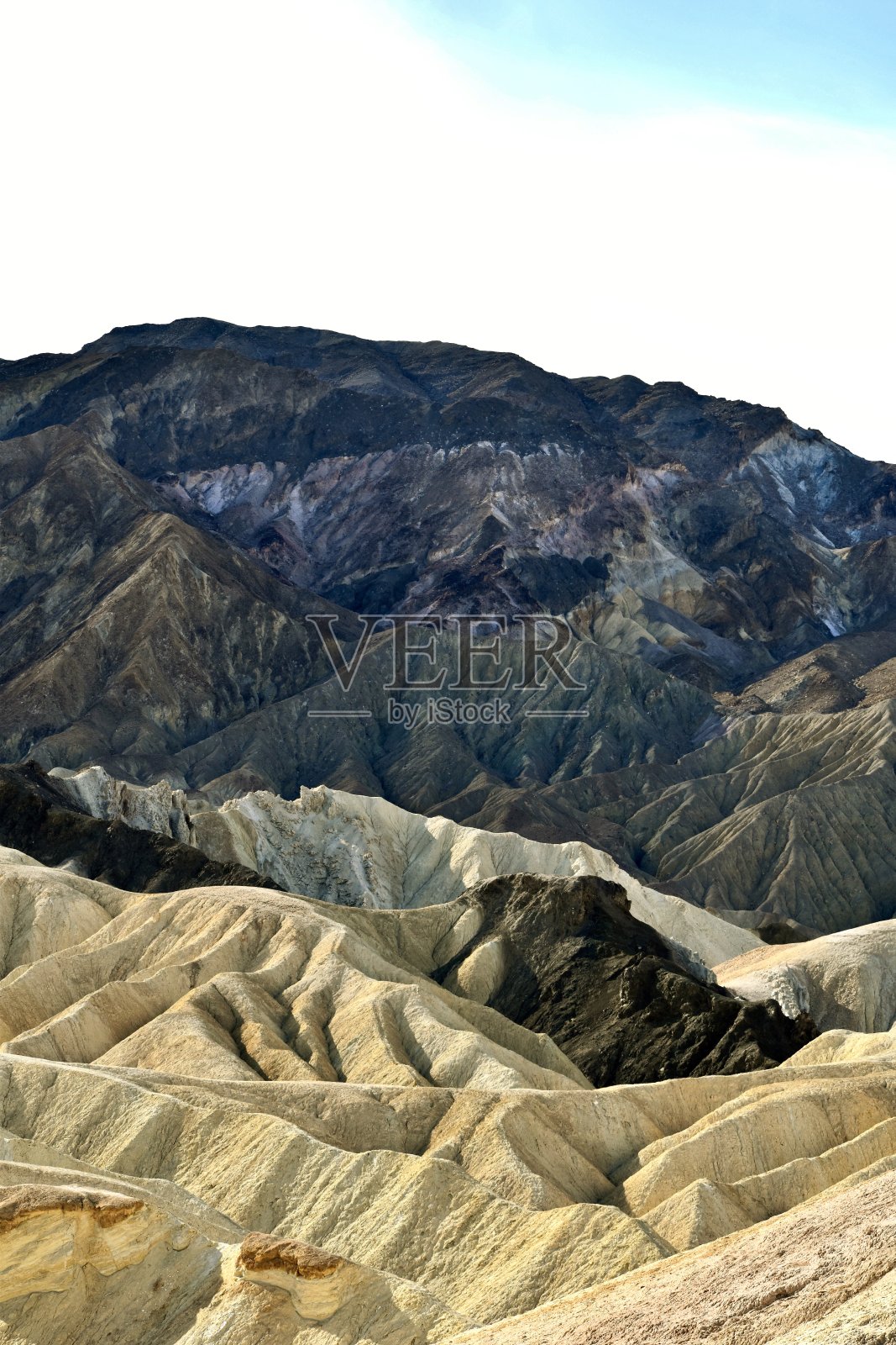 死亡谷岩层照片摄影图片