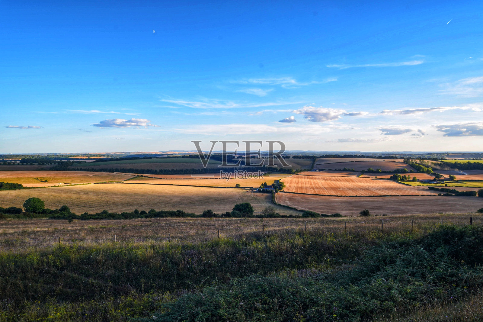 从老温彻斯特山上看过去照片摄影图片