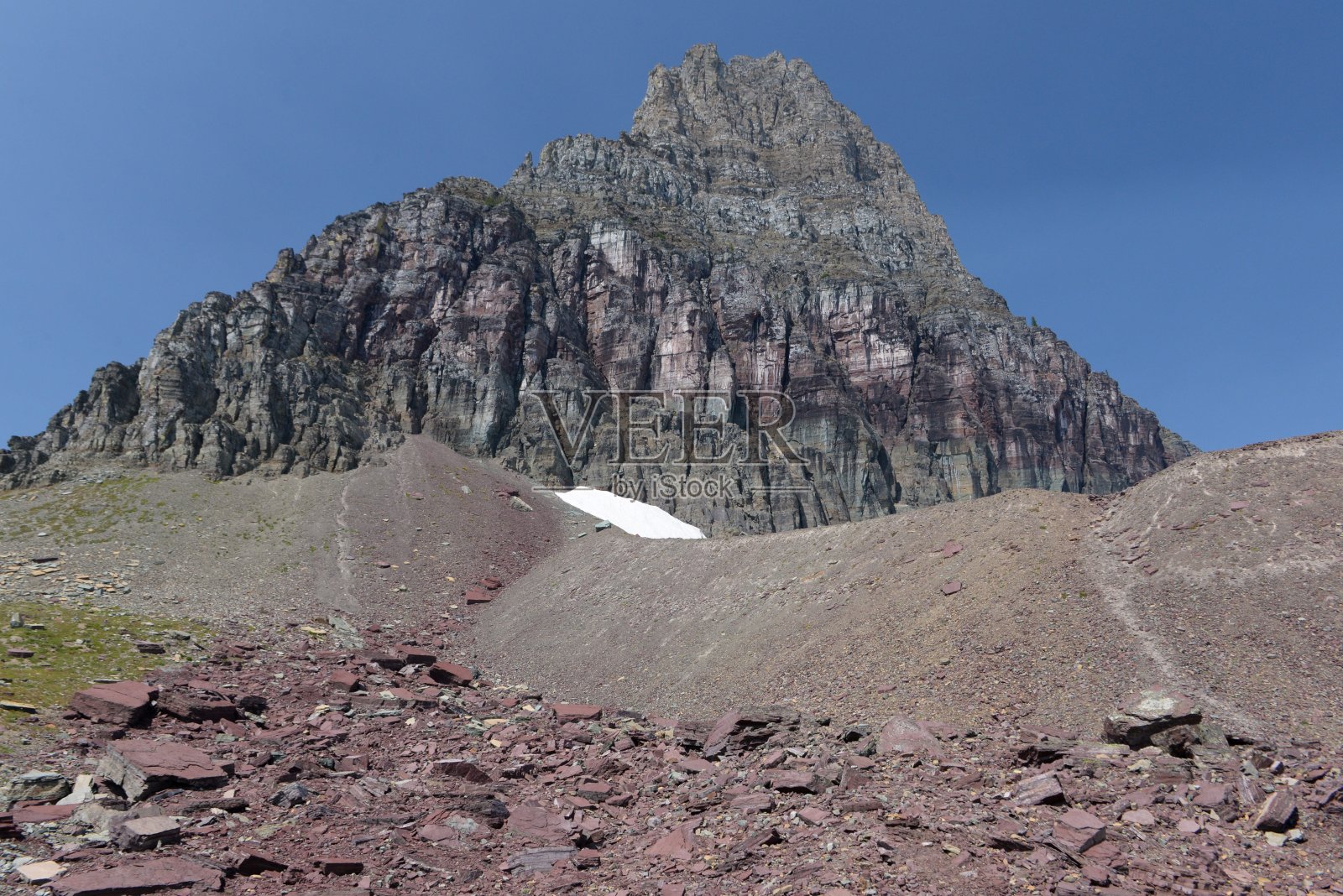 美国冰川国家公园的隐藏湖径照片摄影图片