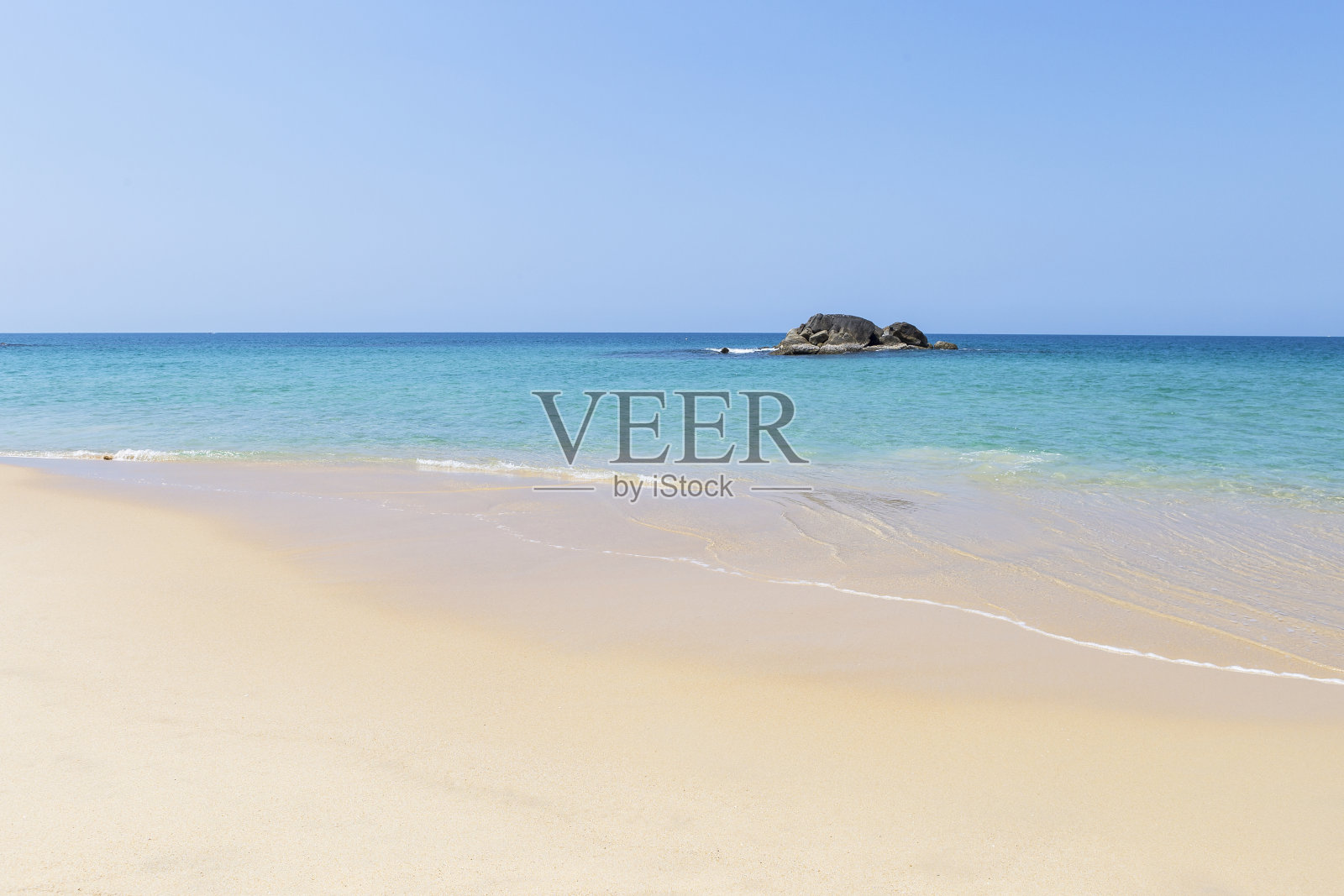 泰国南部美丽的热带海滩，公园和户外自然照片摄影图片