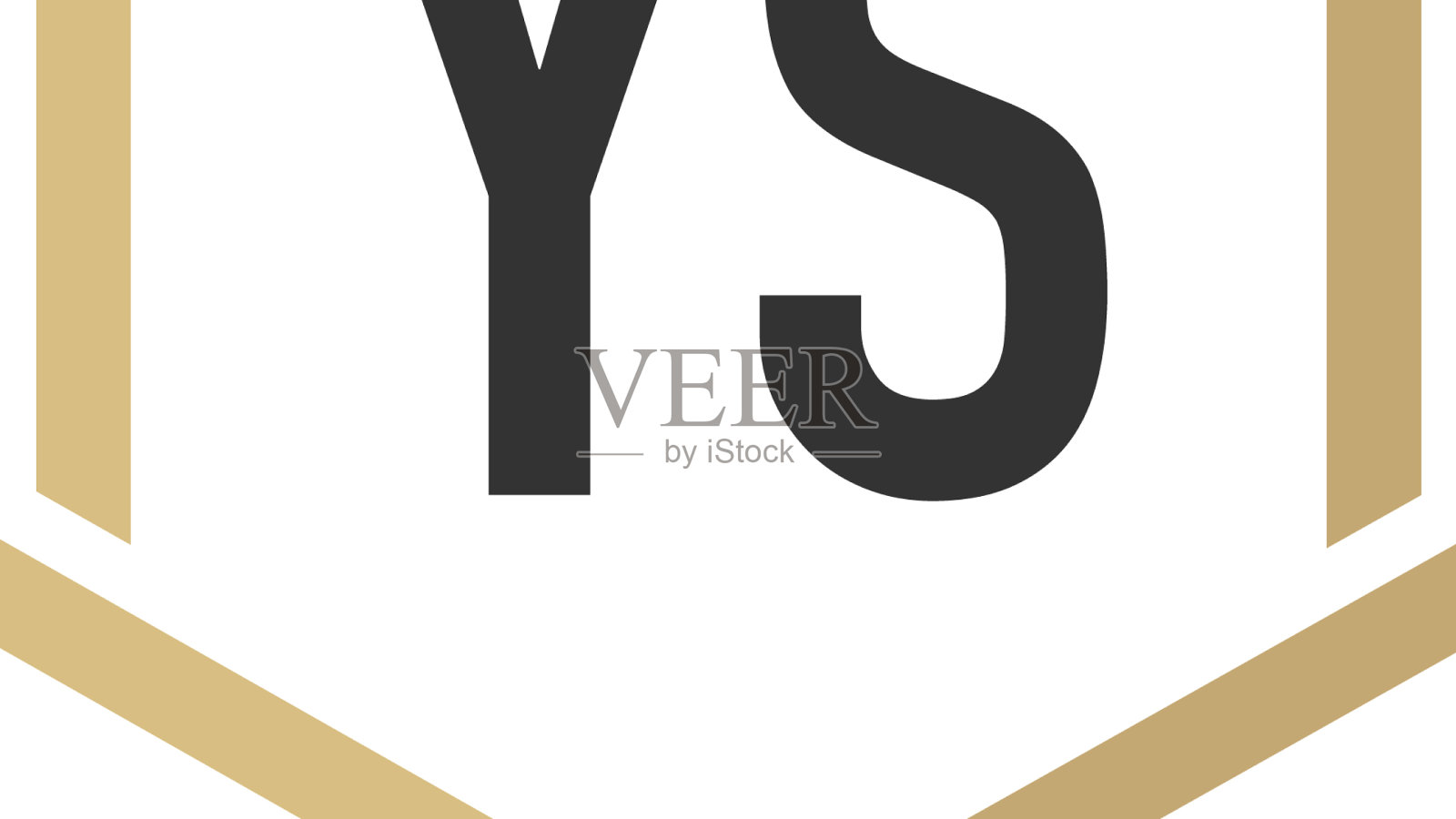 首字母的首字母创意六边形插画图片素材