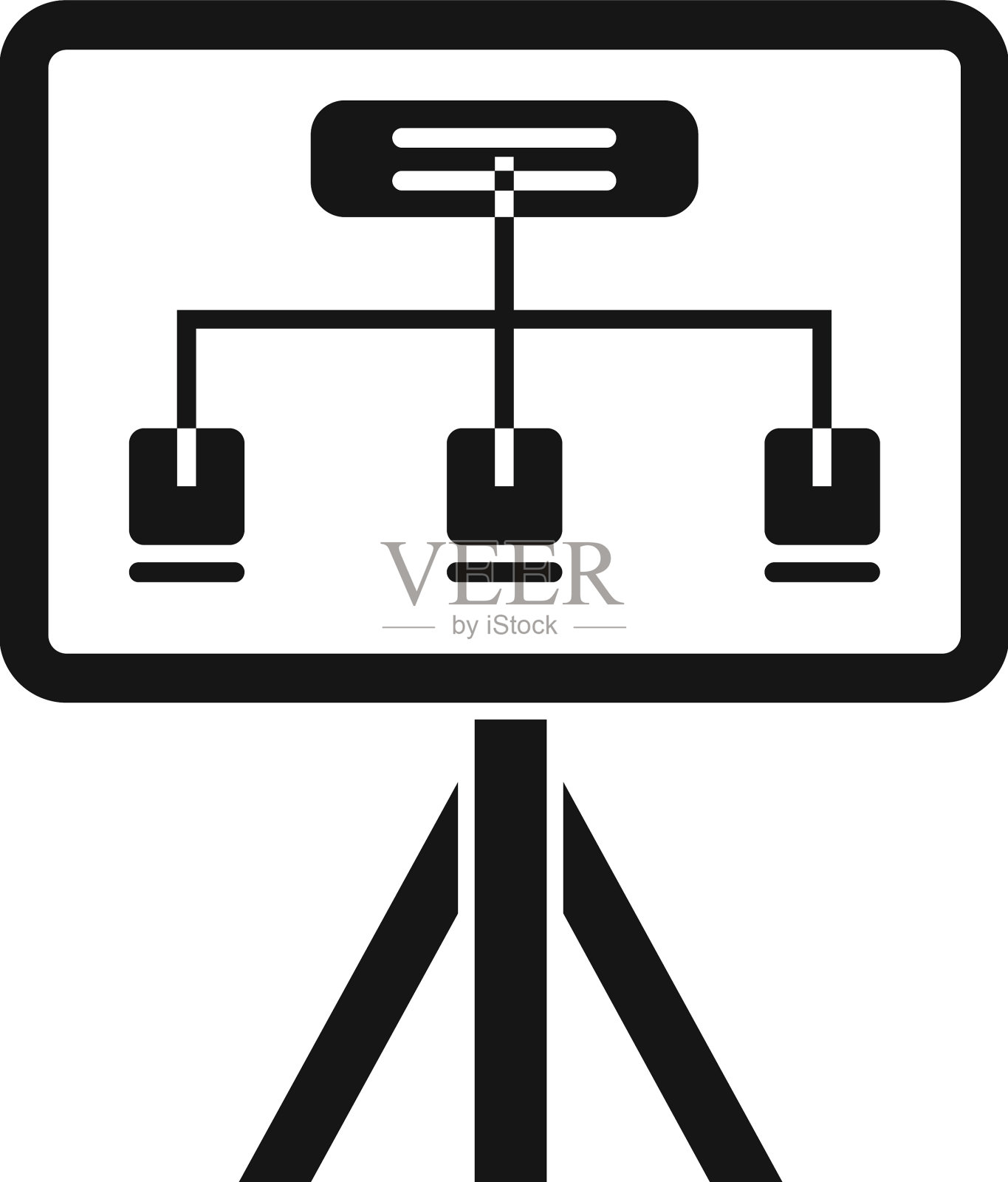 解决横幅图标简单业务图标素材