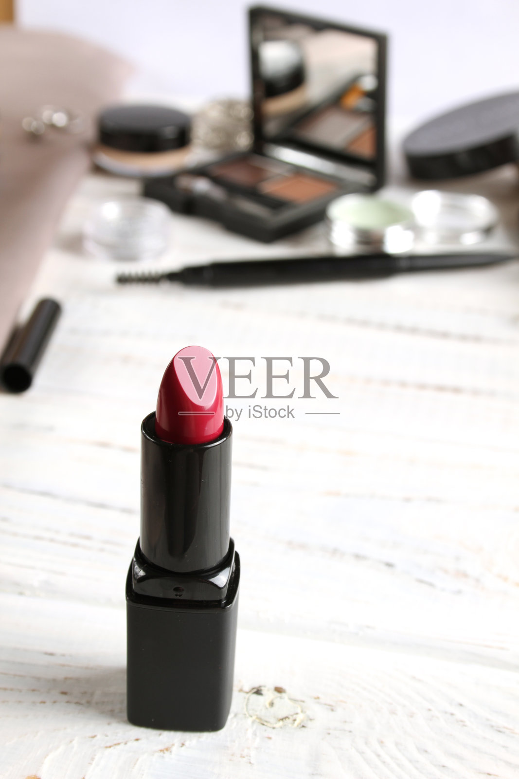 装饰化妆品的背景照片摄影图片