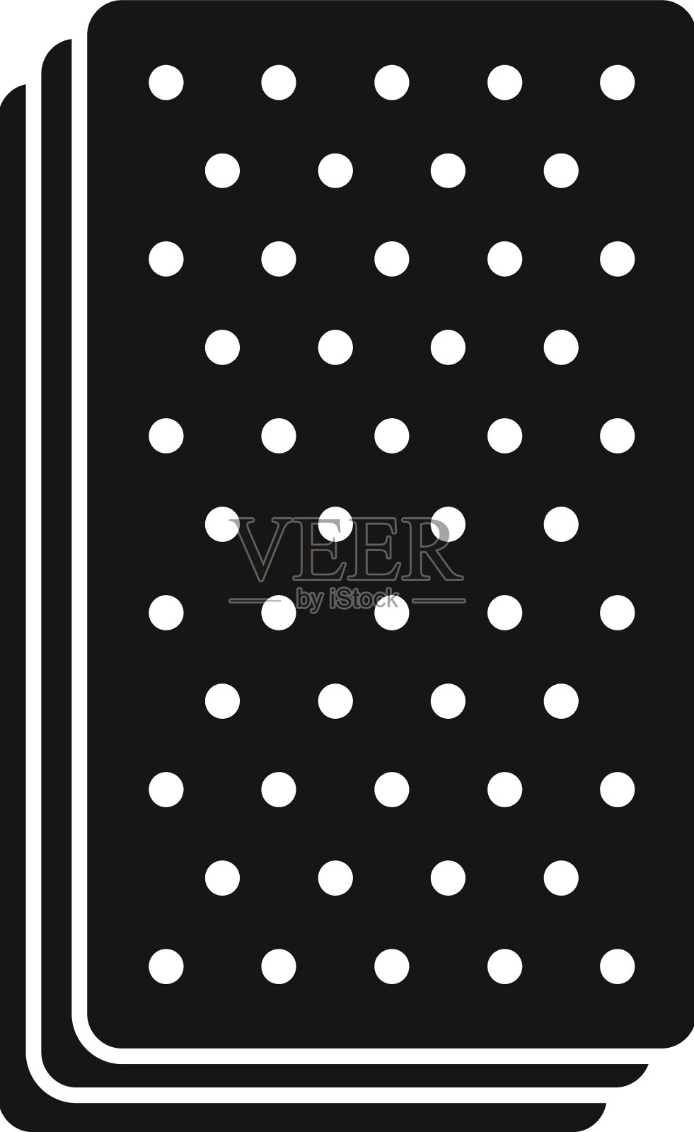 普拉提垫子图标简单的瑜伽地毯图标素材