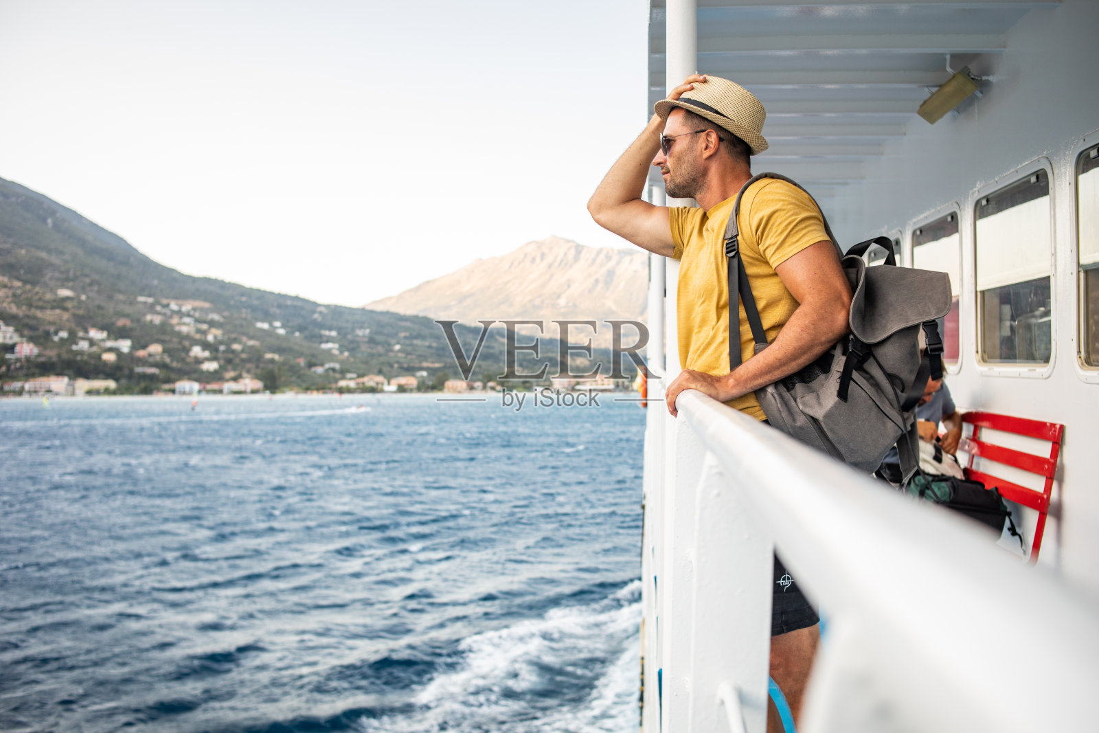 我喜欢度假和乘船旅行照片摄影图片