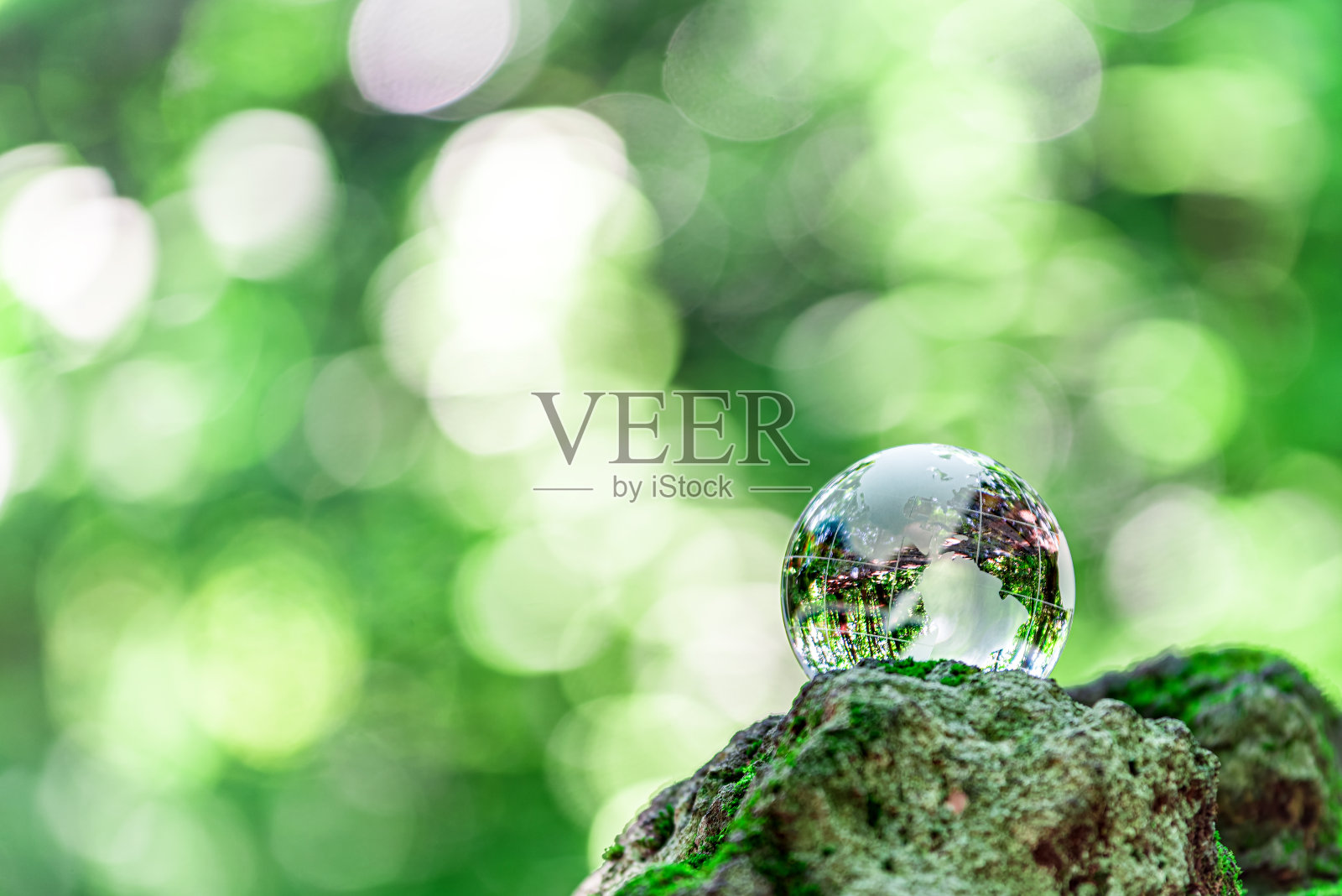 一个玻璃球照片摄影图片