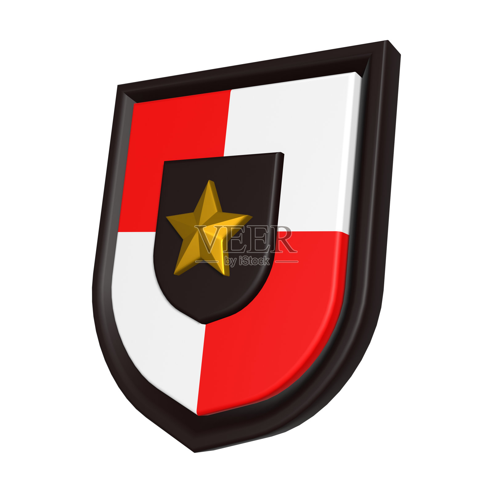 3D Pancasila插图侧视图照片摄影图片