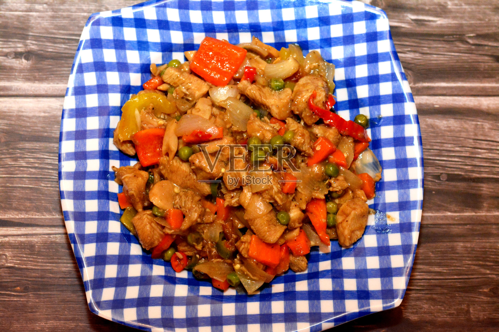 中式烤鸡胸肉美食照片摄影图片