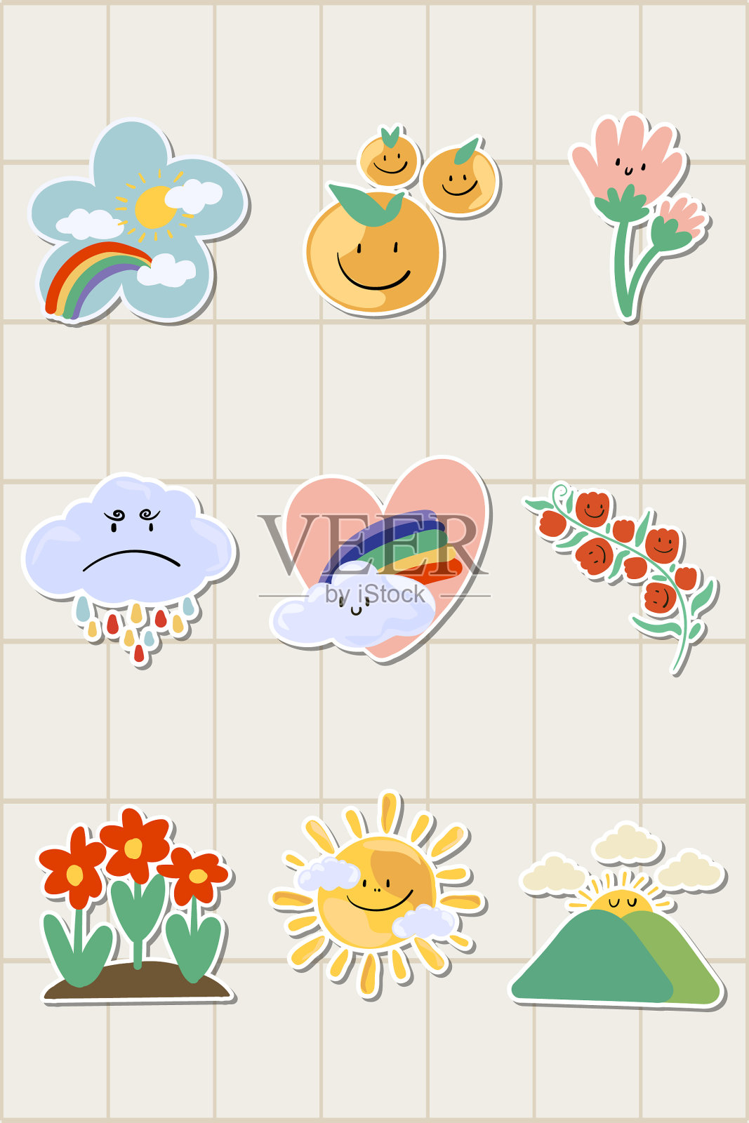 基本的rgb插画图片素材