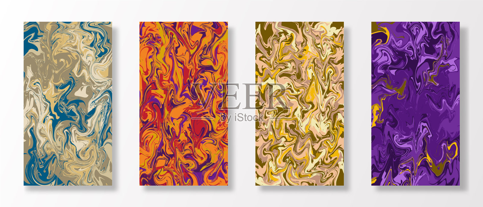 抽象大理石背景豪华图案设计插画图片素材