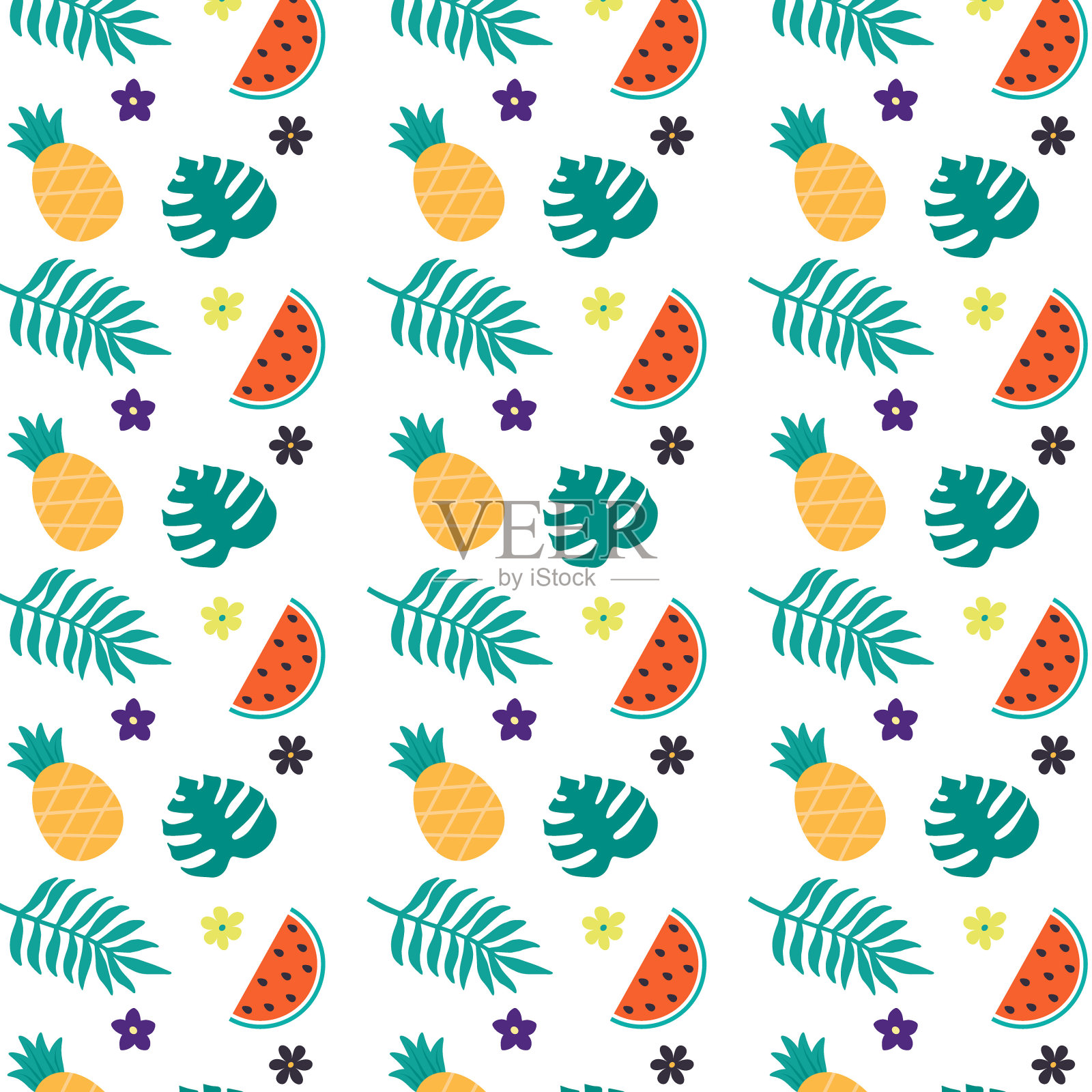 水果模式插画图片素材