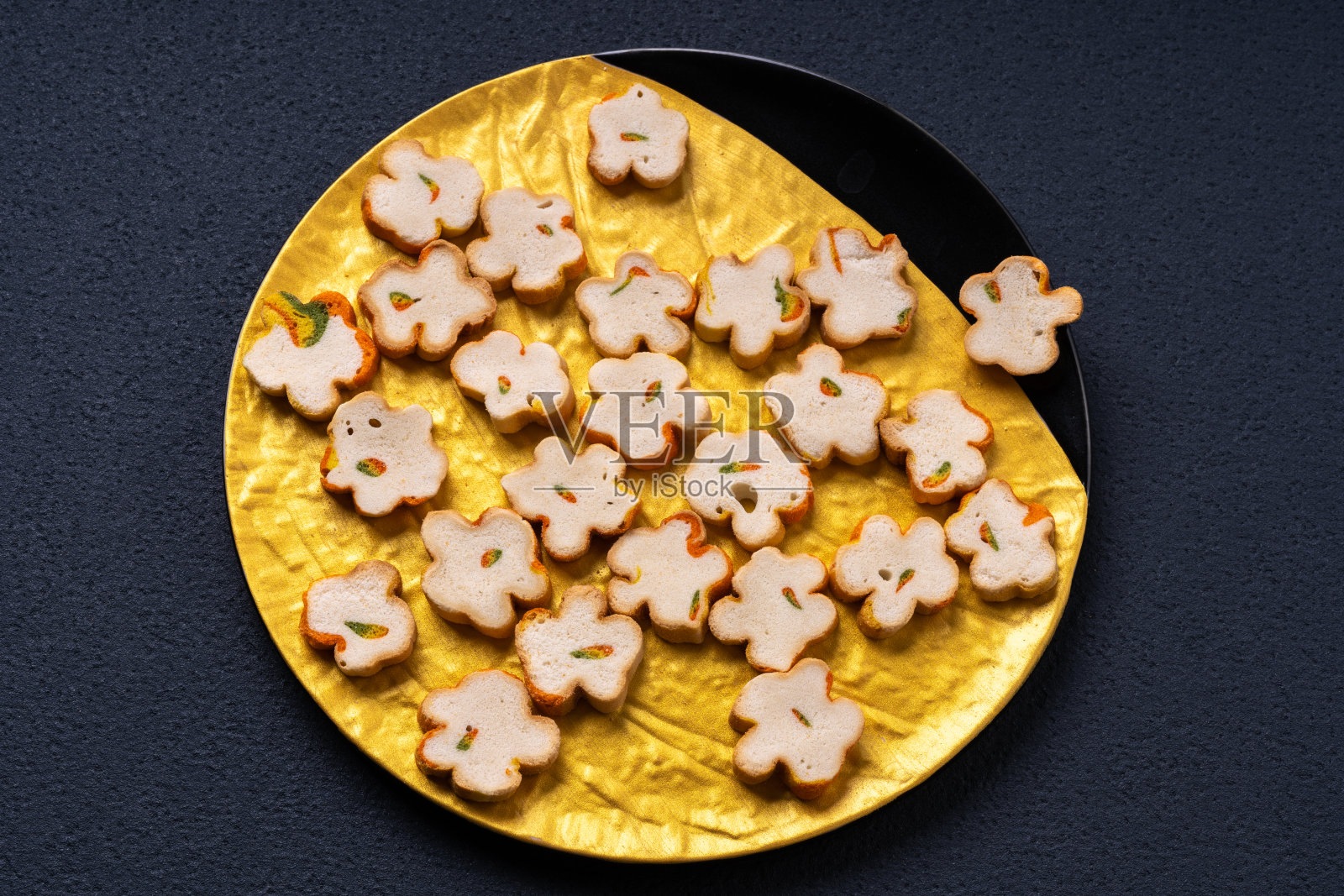 花小麦面筋照片摄影图片