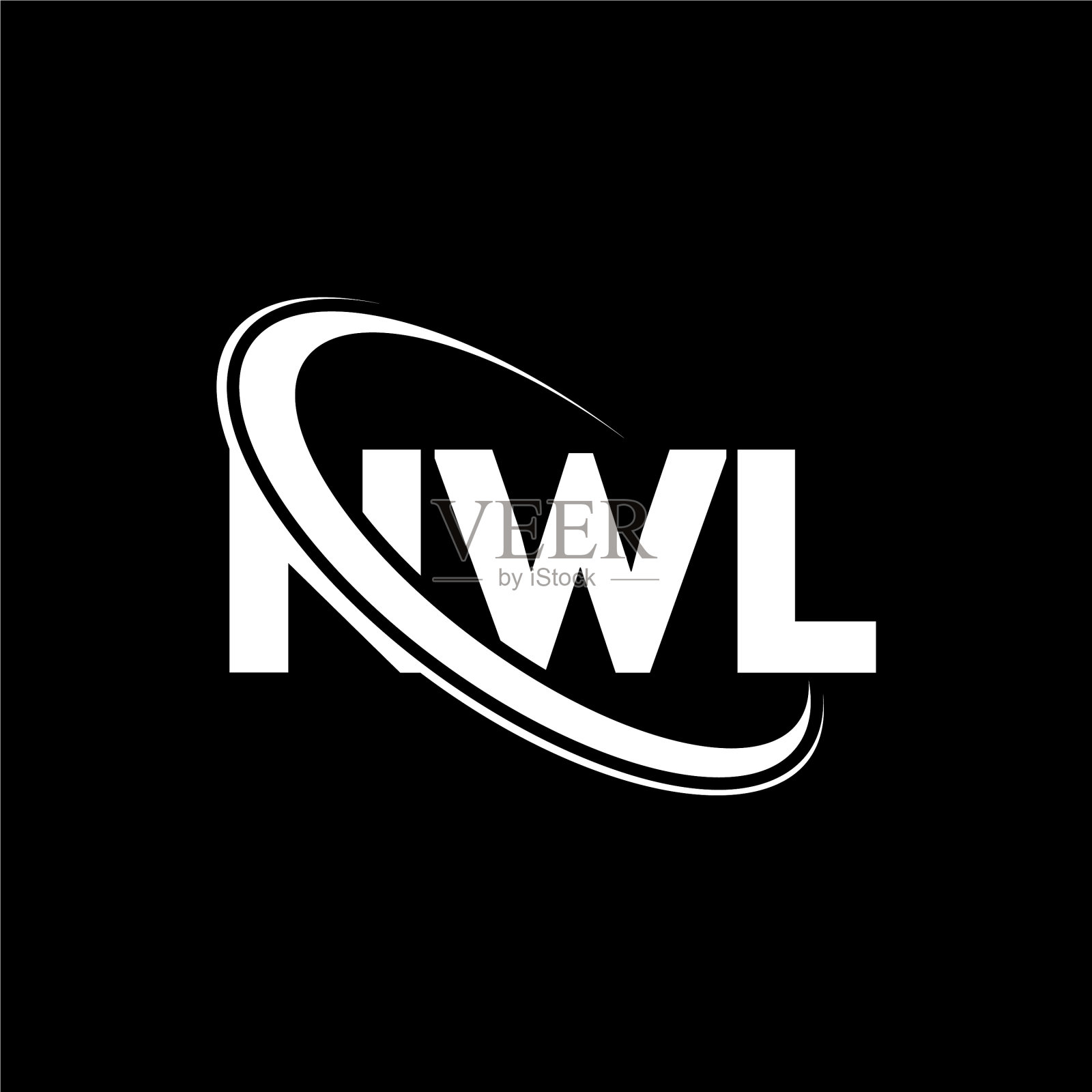 NWL字母logo NWL字母logo设计插画图片素材