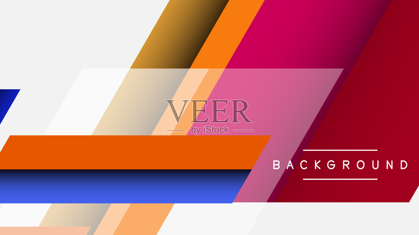 背景抽象重叠色插画图片素材