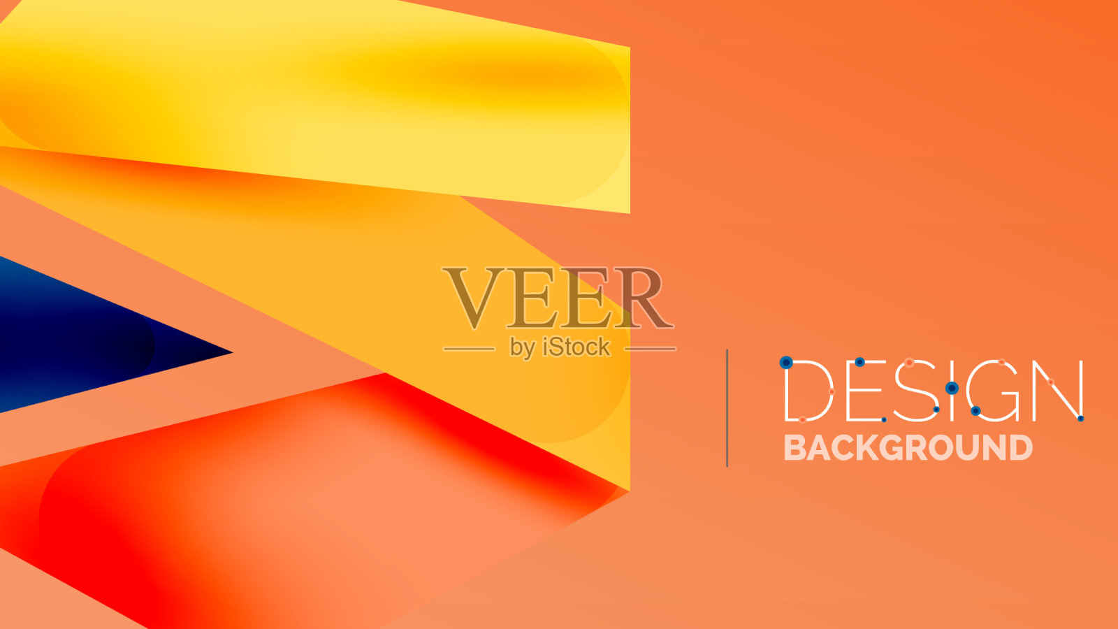 背景抽象重叠形状极小插画图片素材