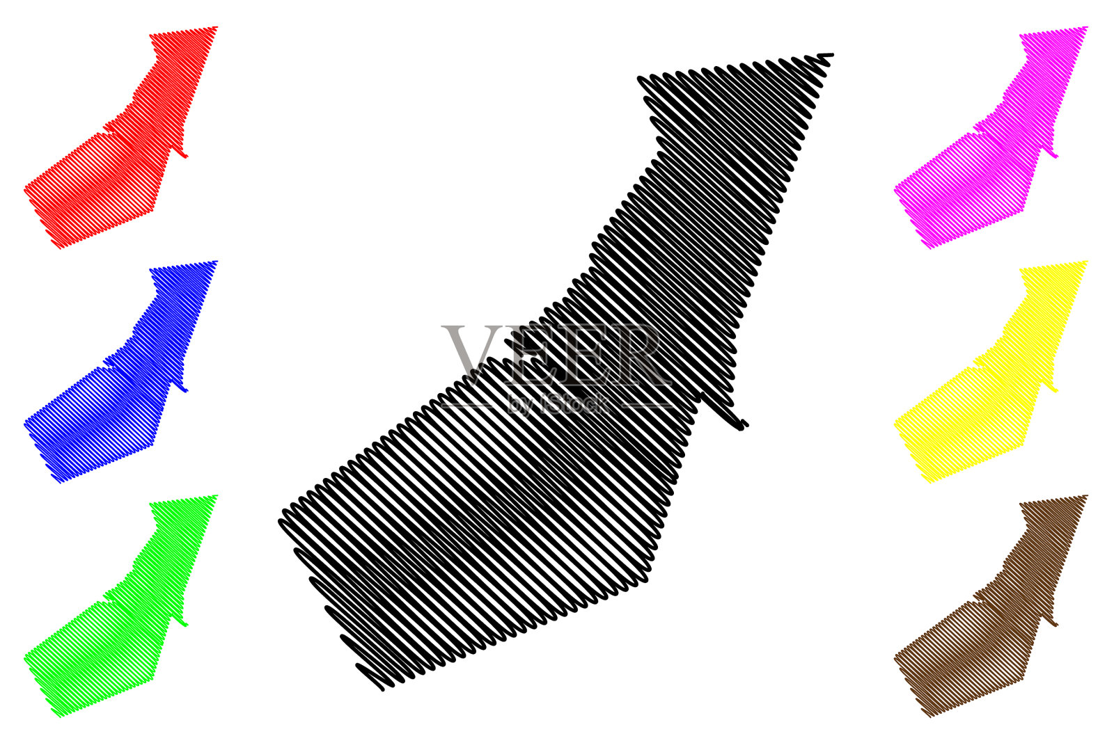 阿拉格阿斯州保罗哈辛托市插画图片素材