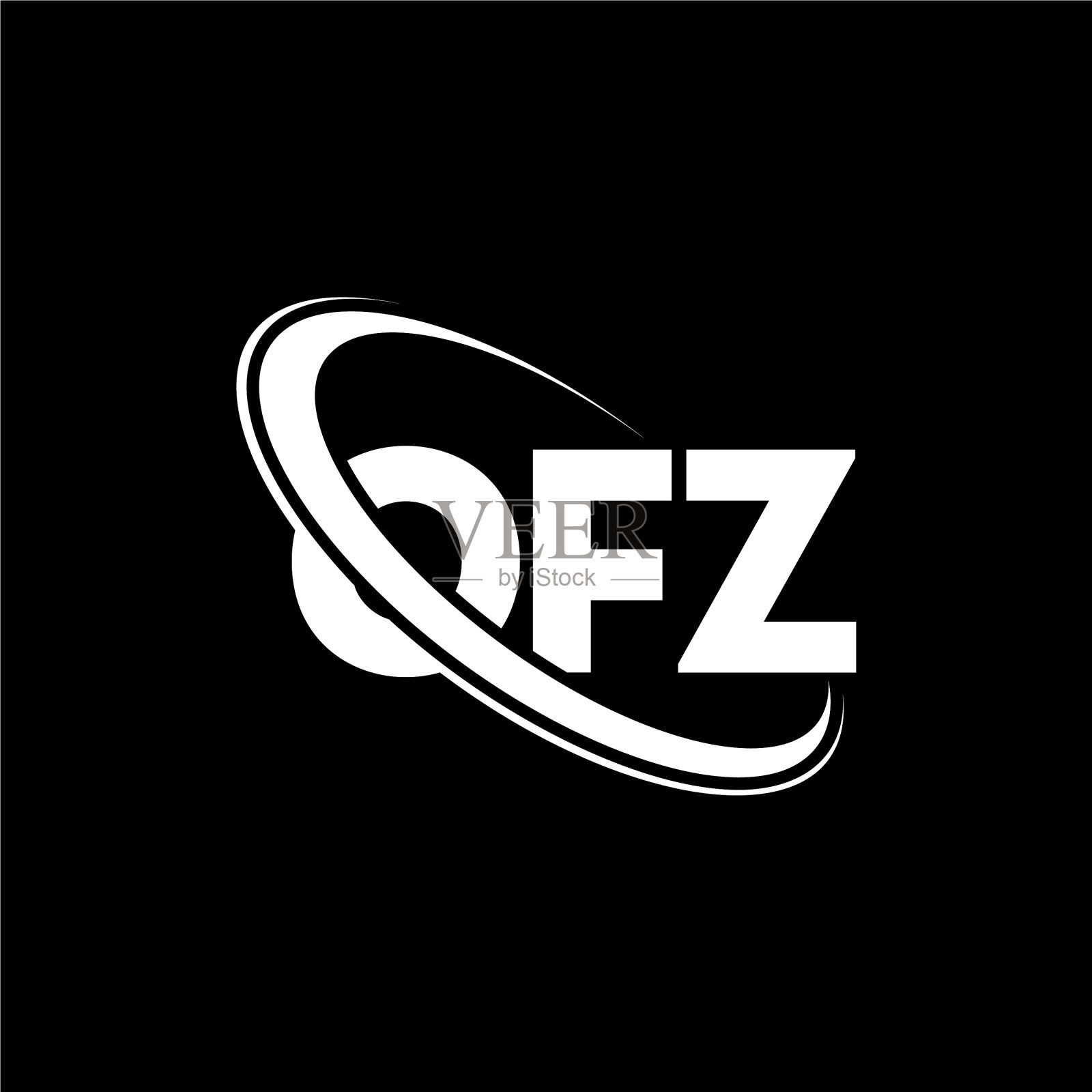Ofz logo的z字母logo设计插画图片素材
