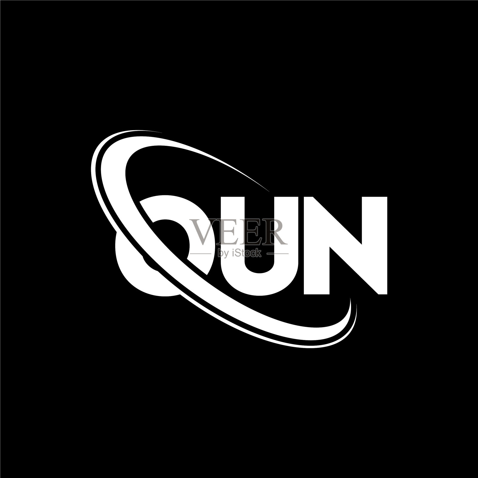 Oun标志Oun字母Oun字母标志设计插画图片素材