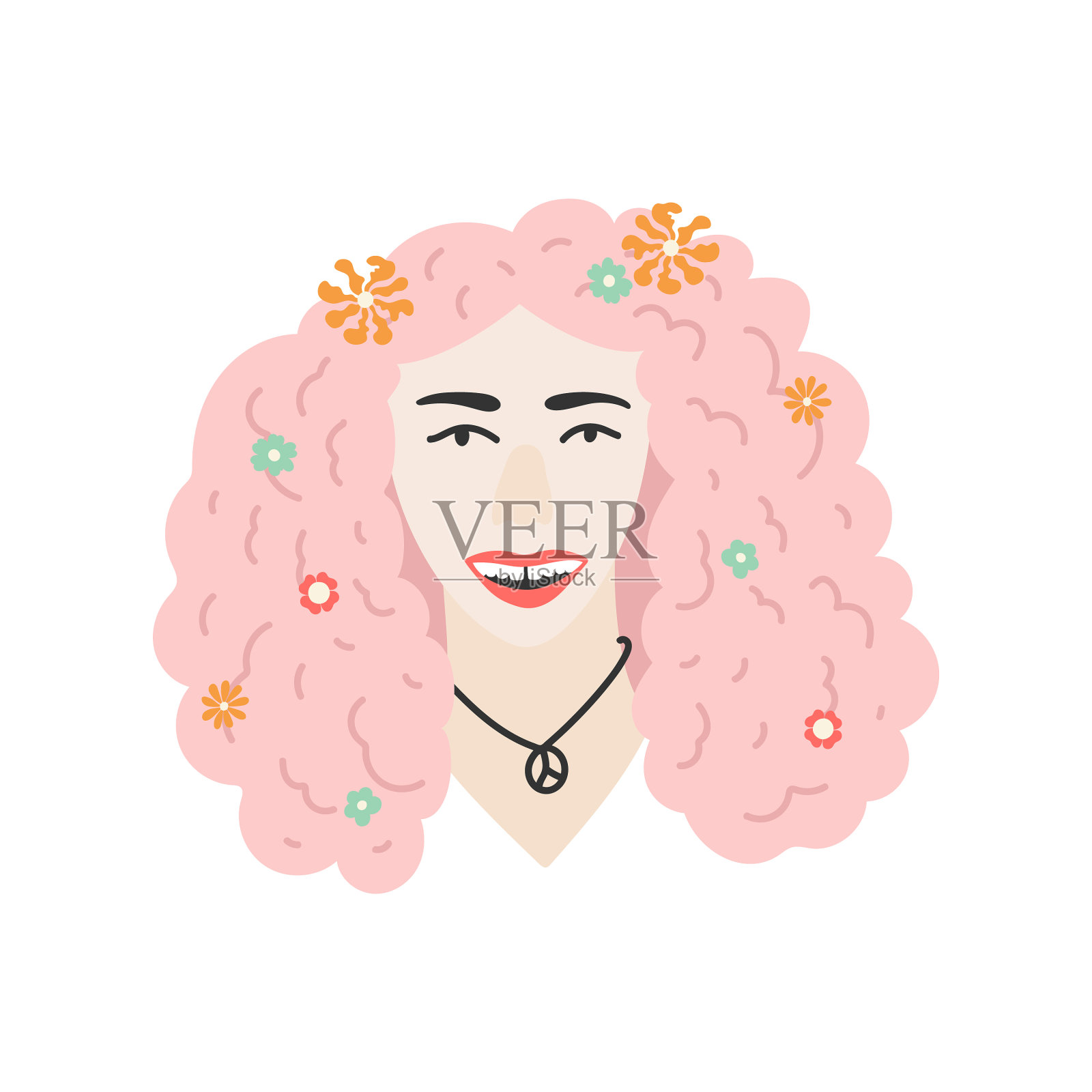 70年代2插画图片素材