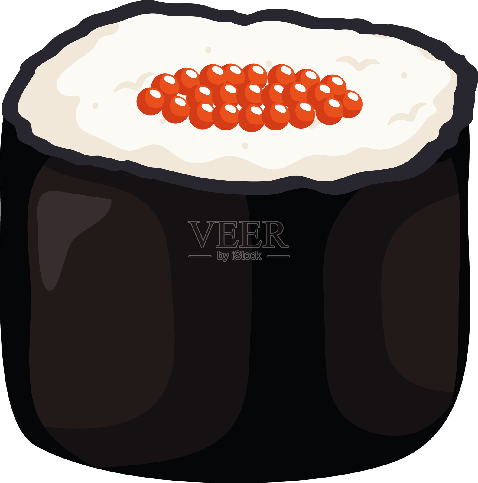 经典寿司日本卷设计元素图片