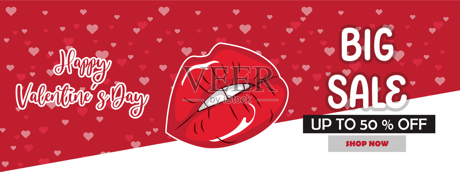 情人节贺卡设计插画图片素材