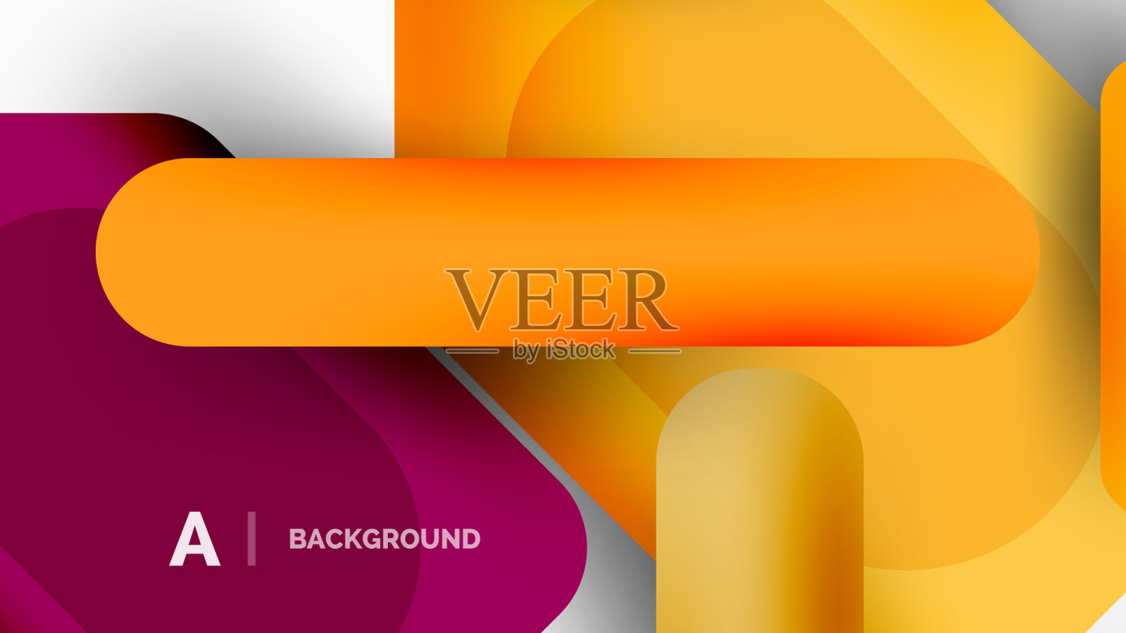 五颜六色的几何形状，线条，正方形和插画图片素材