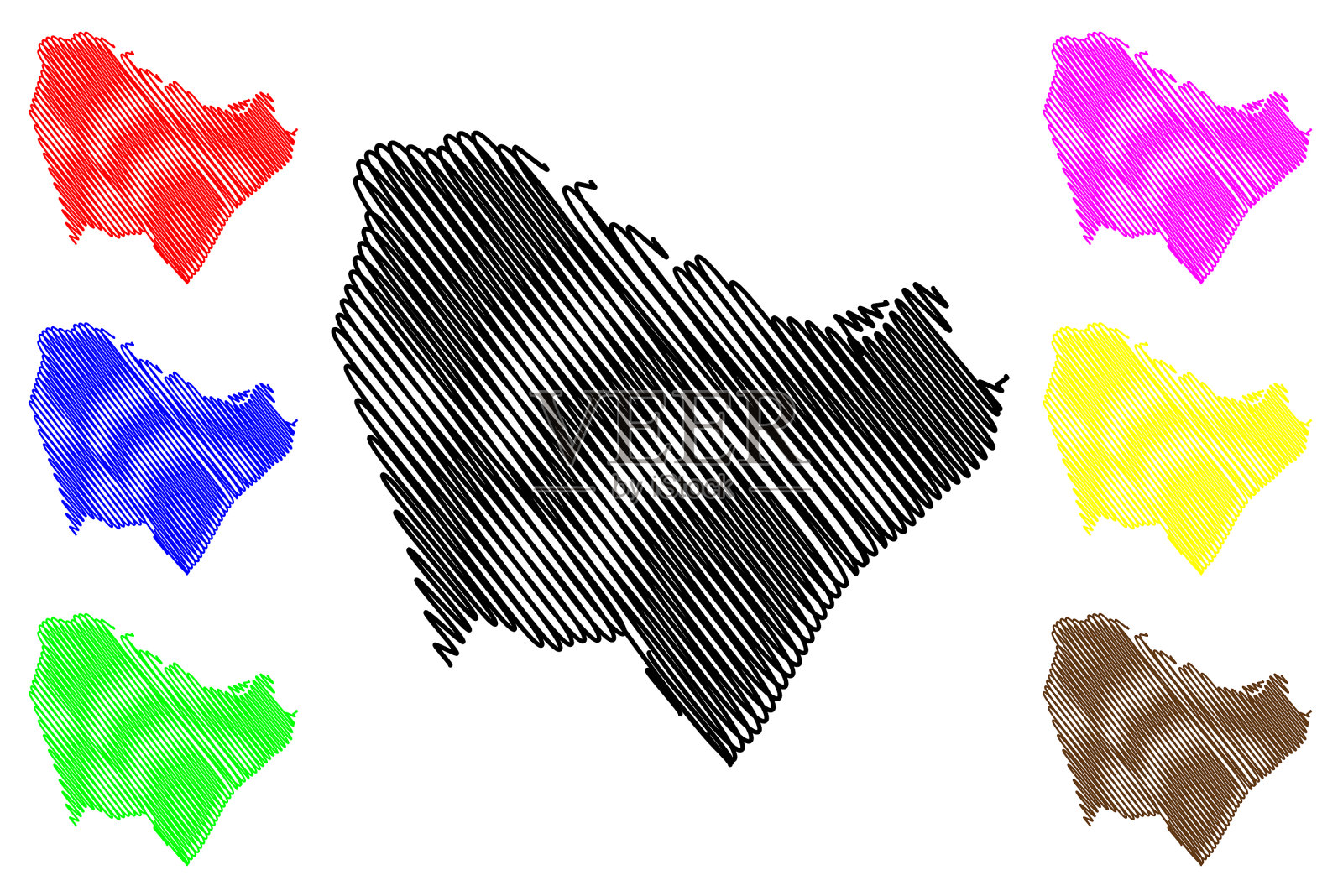 罗泰罗市阿拉戈亚斯州自治市插画图片素材