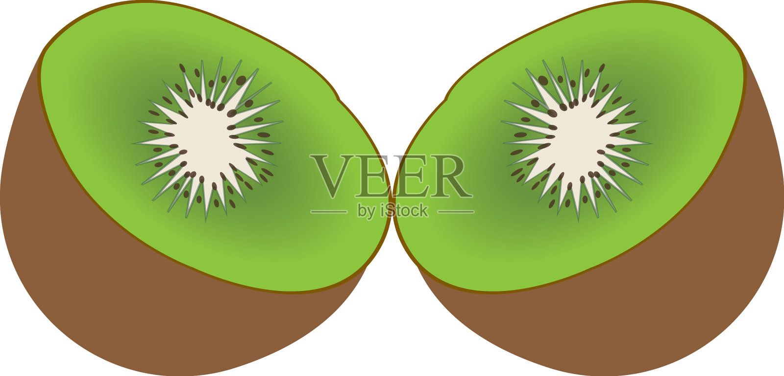 猕猴桃图标设计元素图片