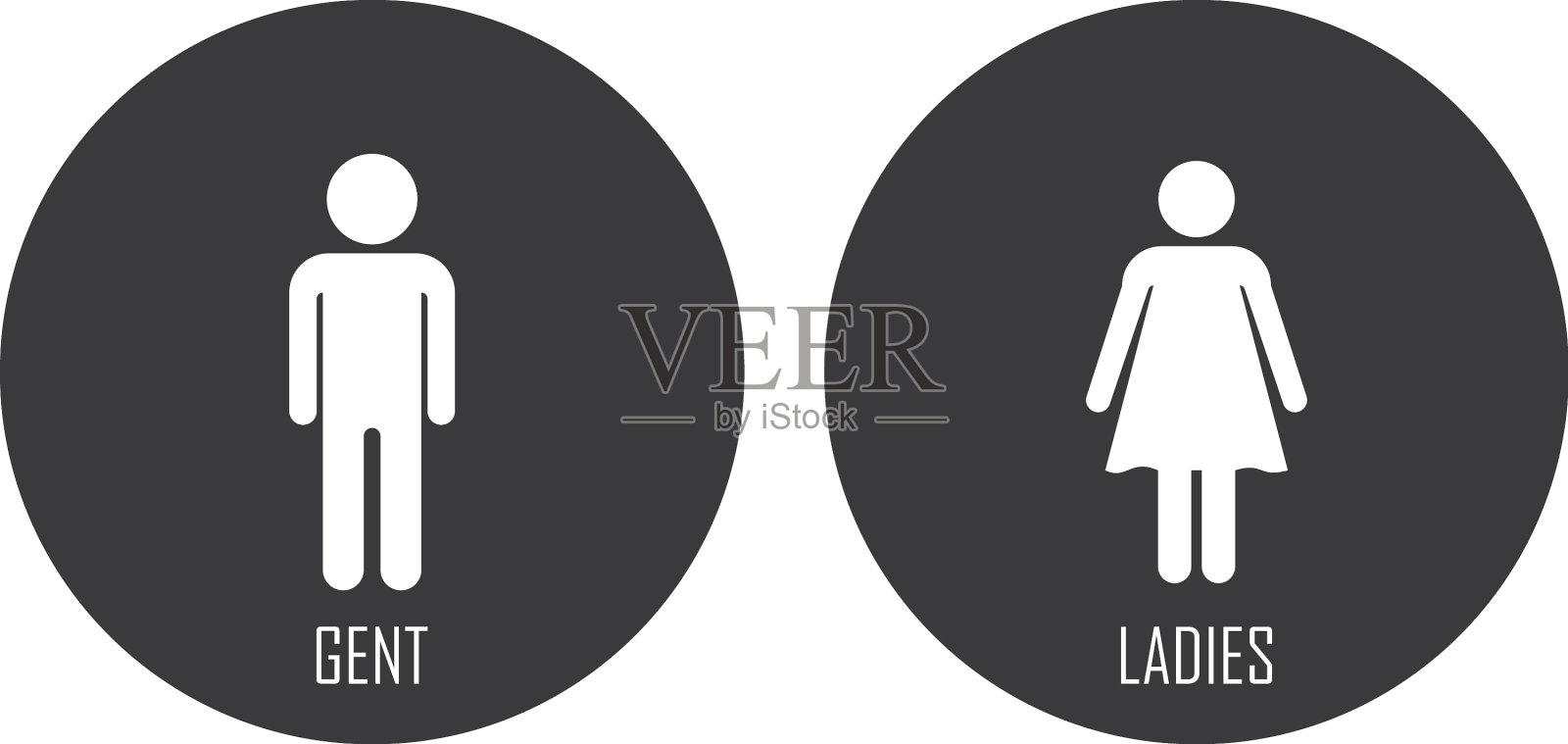 厕所图标图标素材