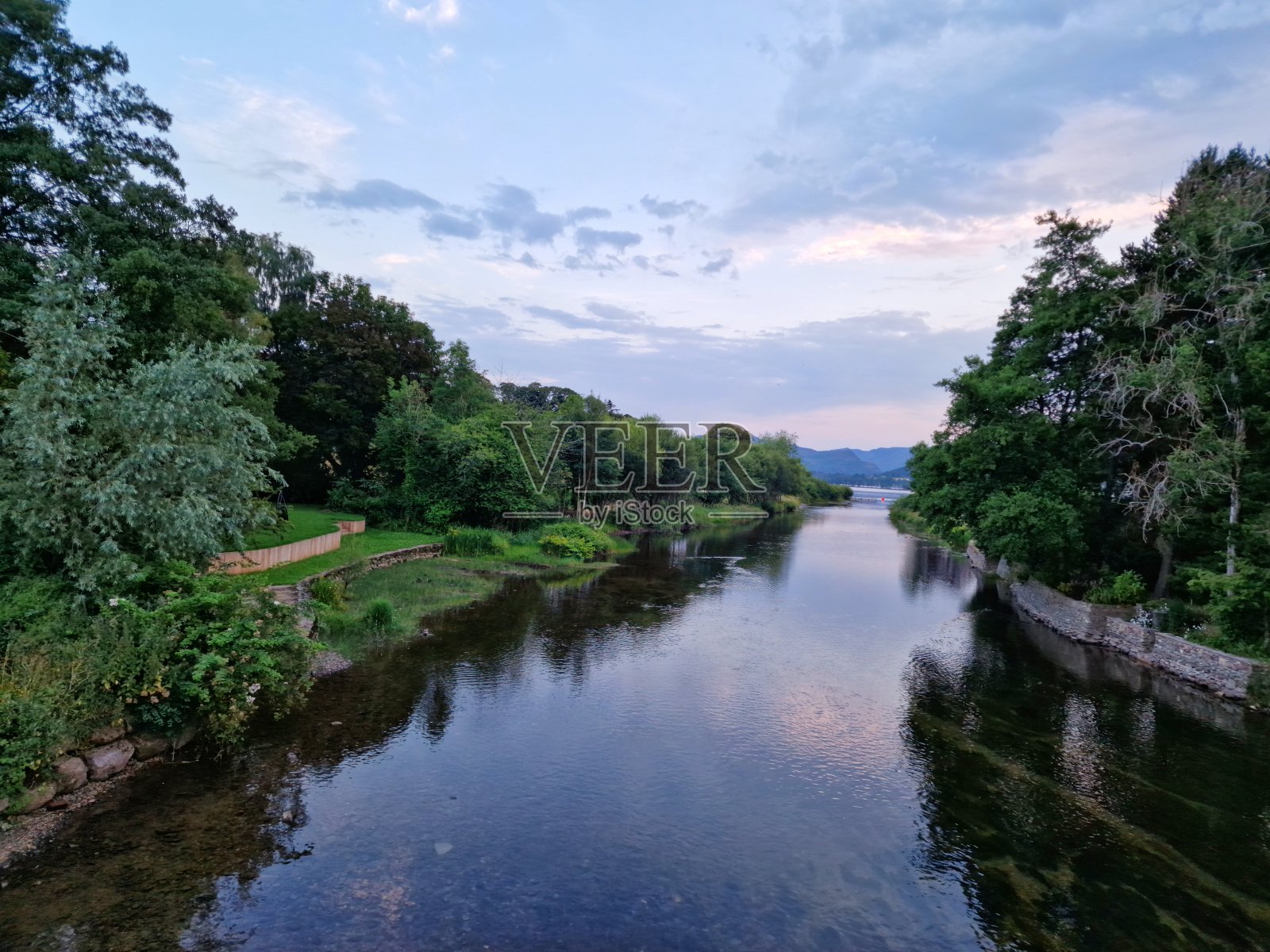 普利桥照片摄影图片
