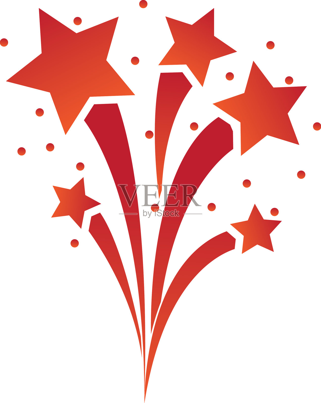 烟花图标插画图片素材