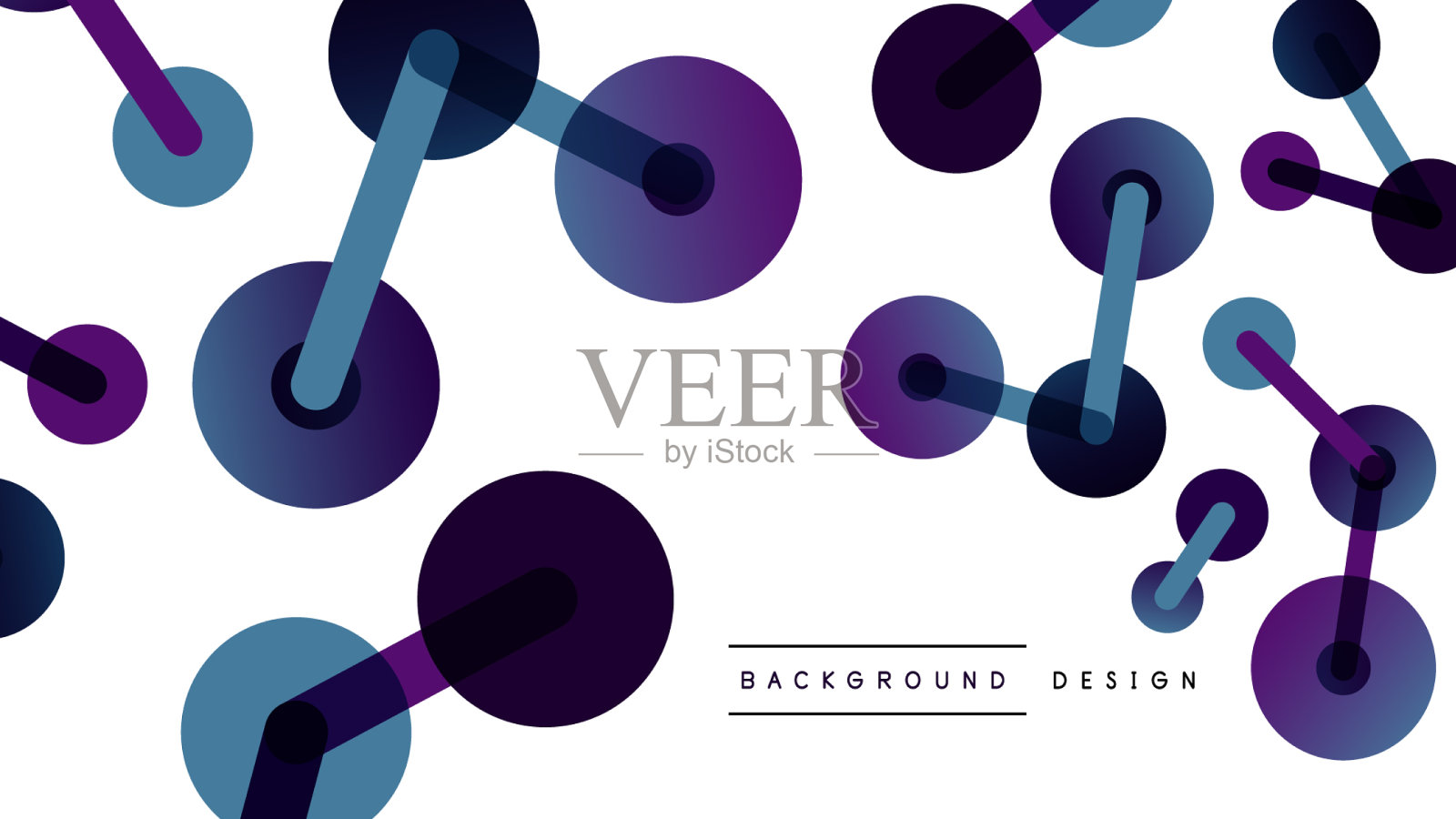 网络概念抽象背景点插画图片素材