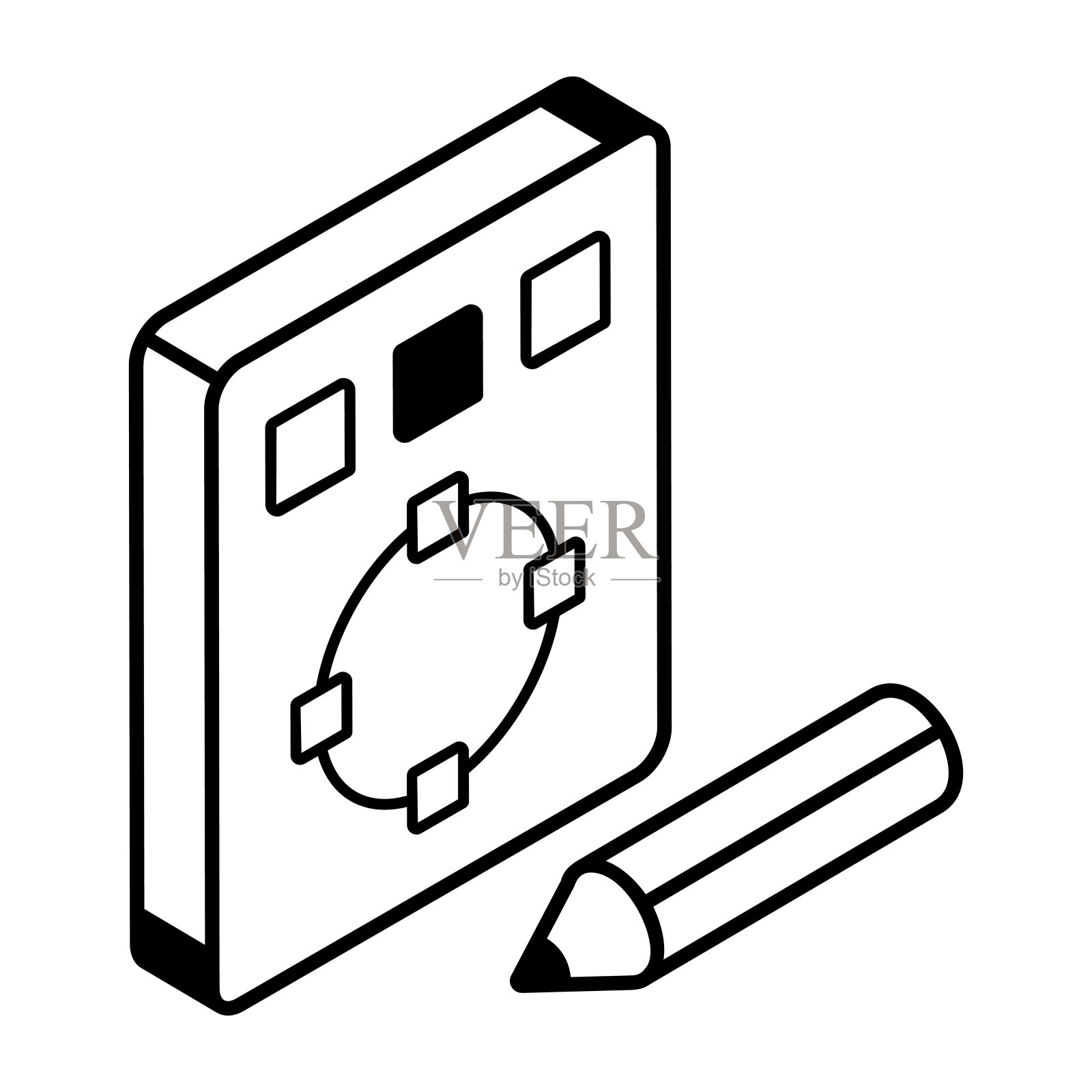一个设计文件行图标下载图标素材