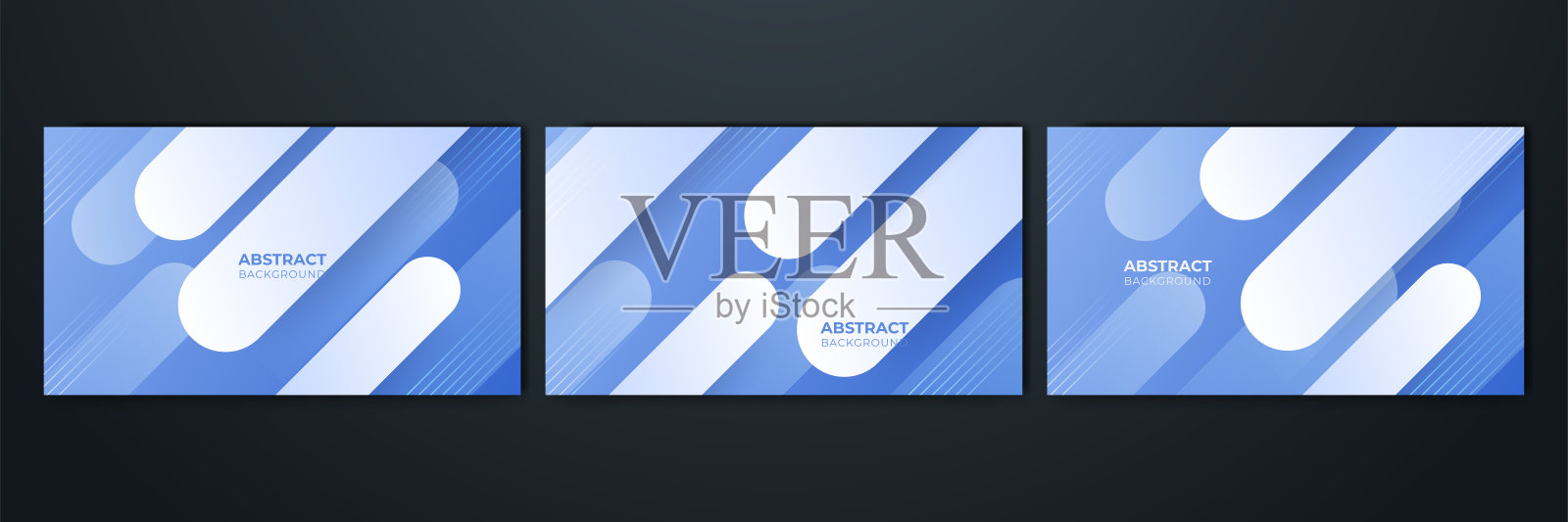 用于展示设计的深蓝色抽象背景几何发光和层元素向量。适合商务、企业、机构、聚会、节日、研讨会、洽谈。插画图片素材