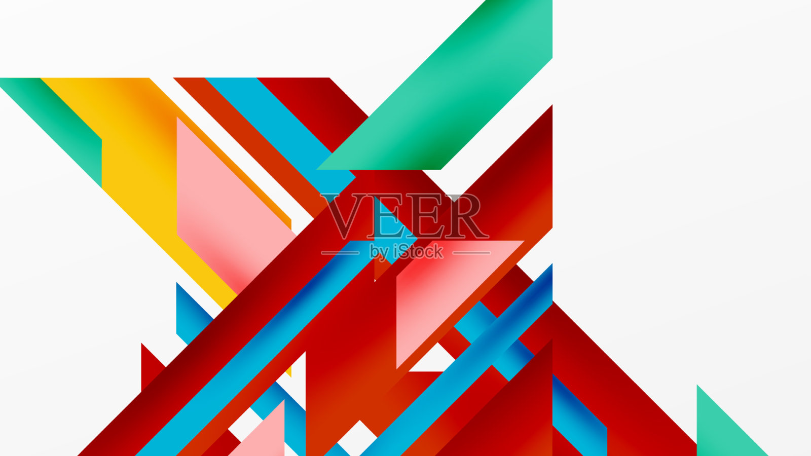 动态线条为背景壁纸的概念插画图片素材