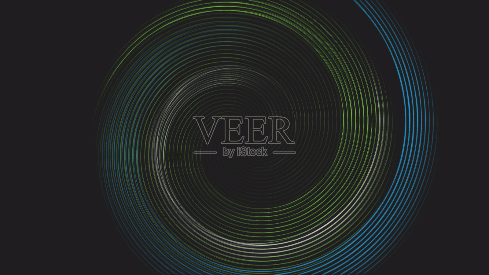 数据漩涡抽象向量背景。Ai旋涡流。轨道变形速度。股票插图照片摄影图片