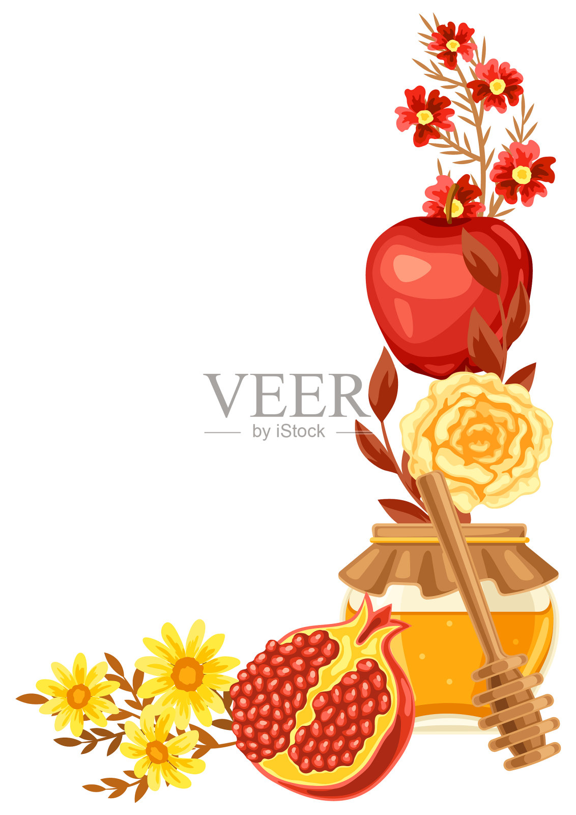 香薰装饰框快乐设计元素图片