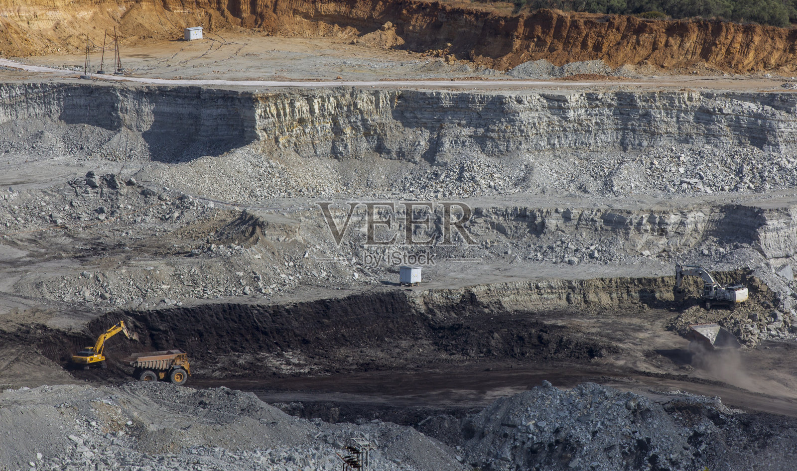 煤矿照片摄影图片