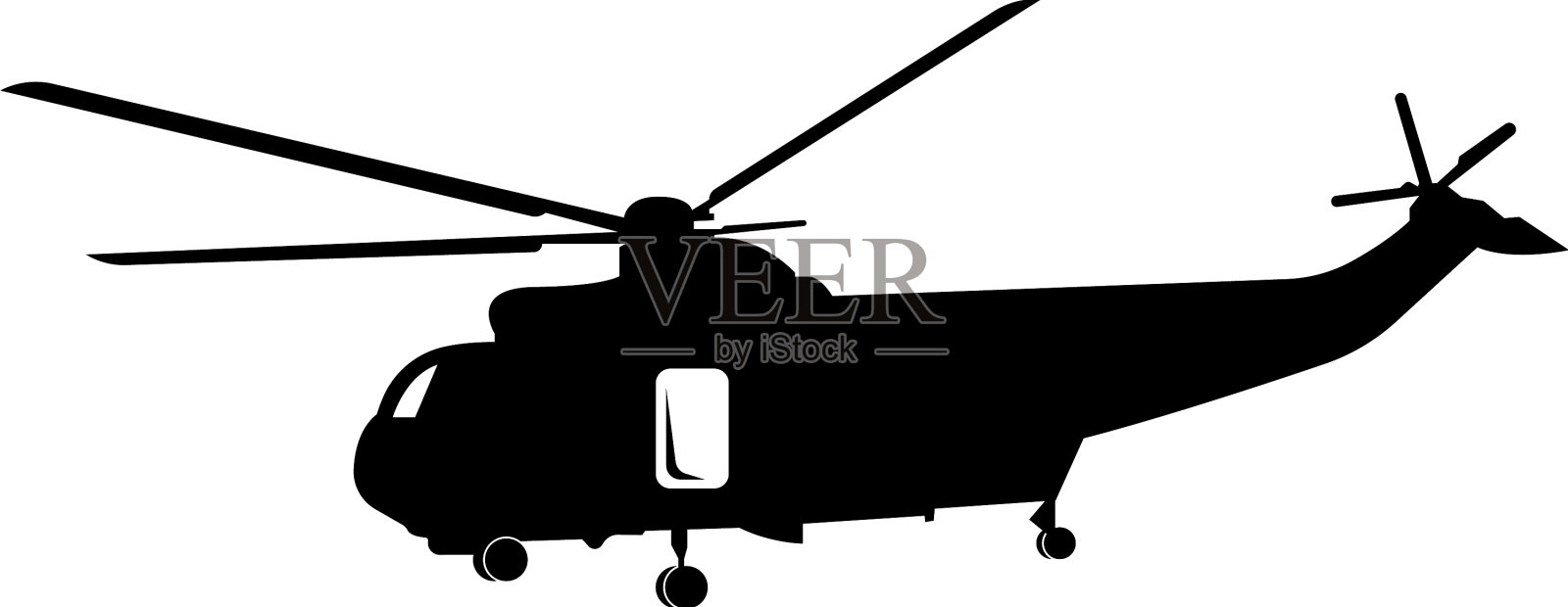 军队直升机图标设计元素图片