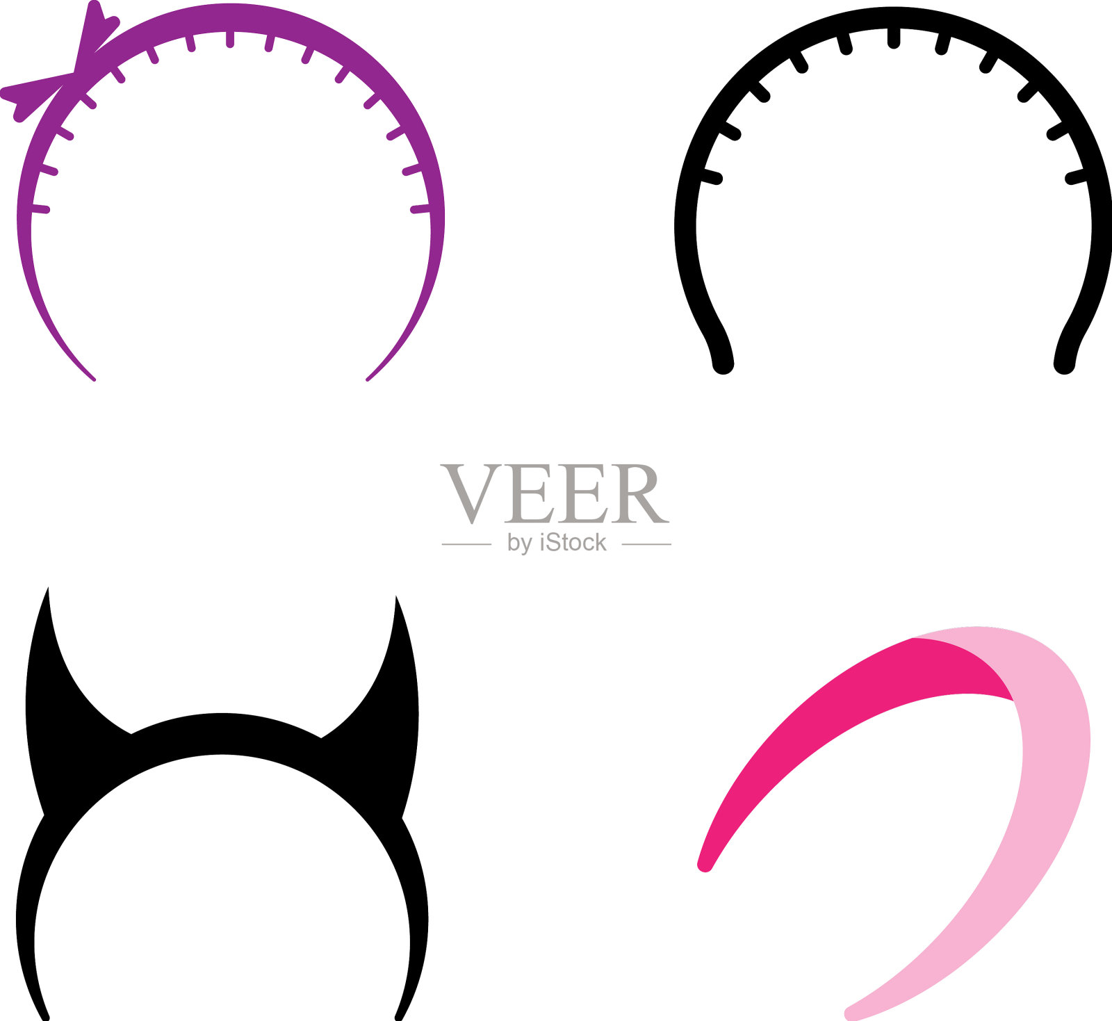 发带图标图标素材